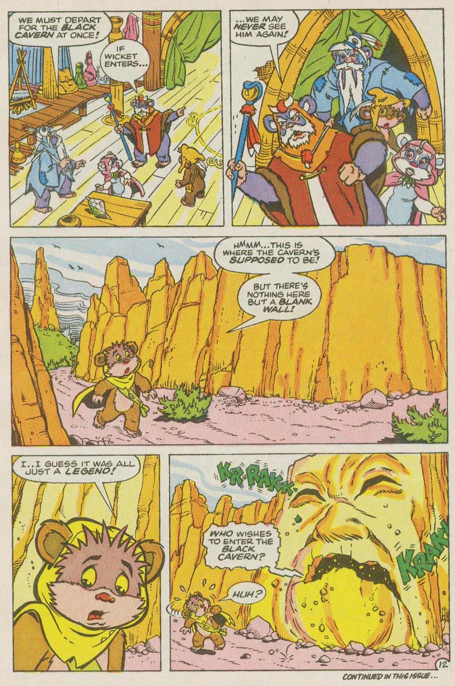 Read online Ewoks (1987) comic -  Issue #13 - 13