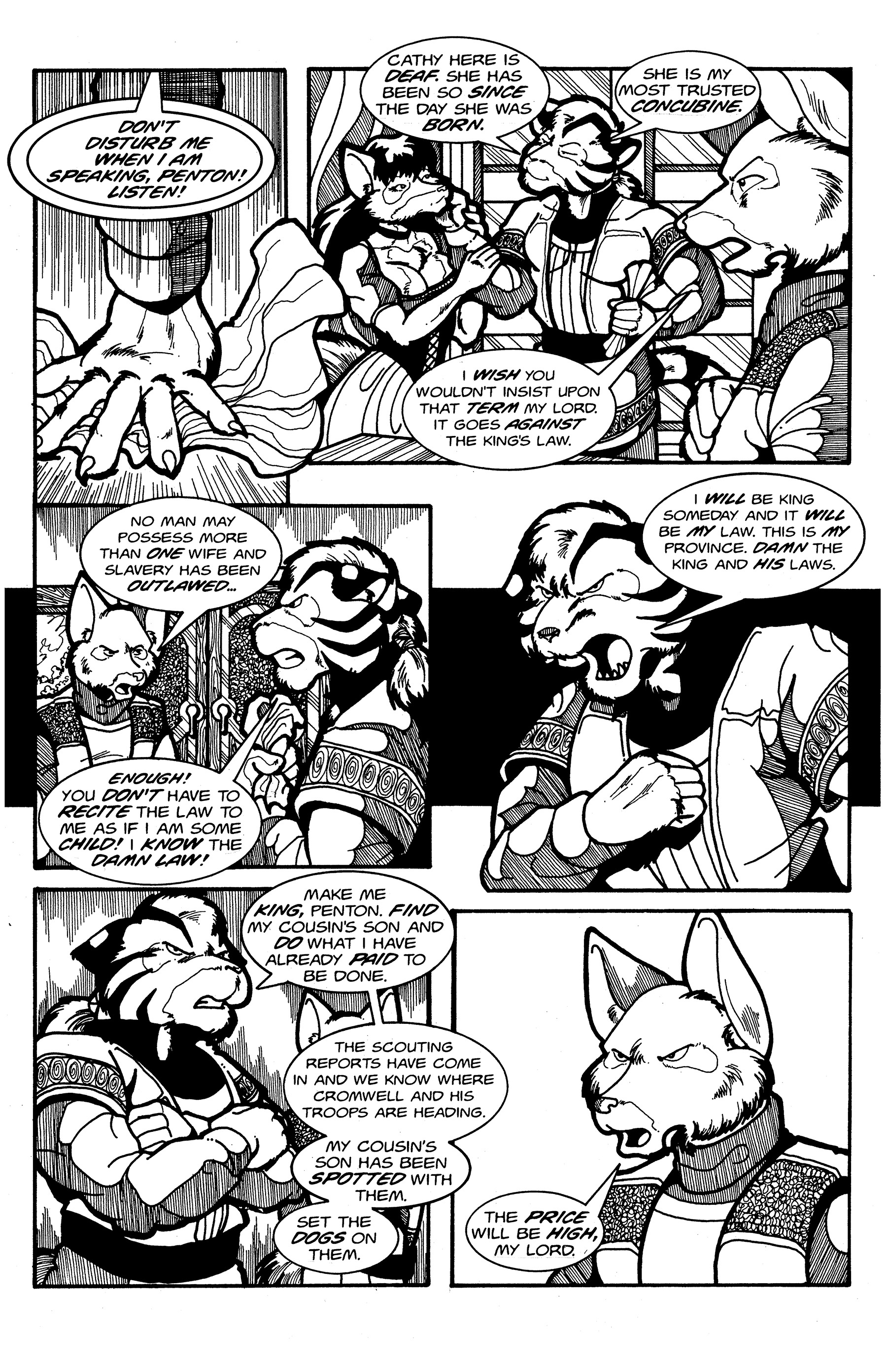 Read online Tall Tails: Thieves' Quest comic -  Issue #4 - 5