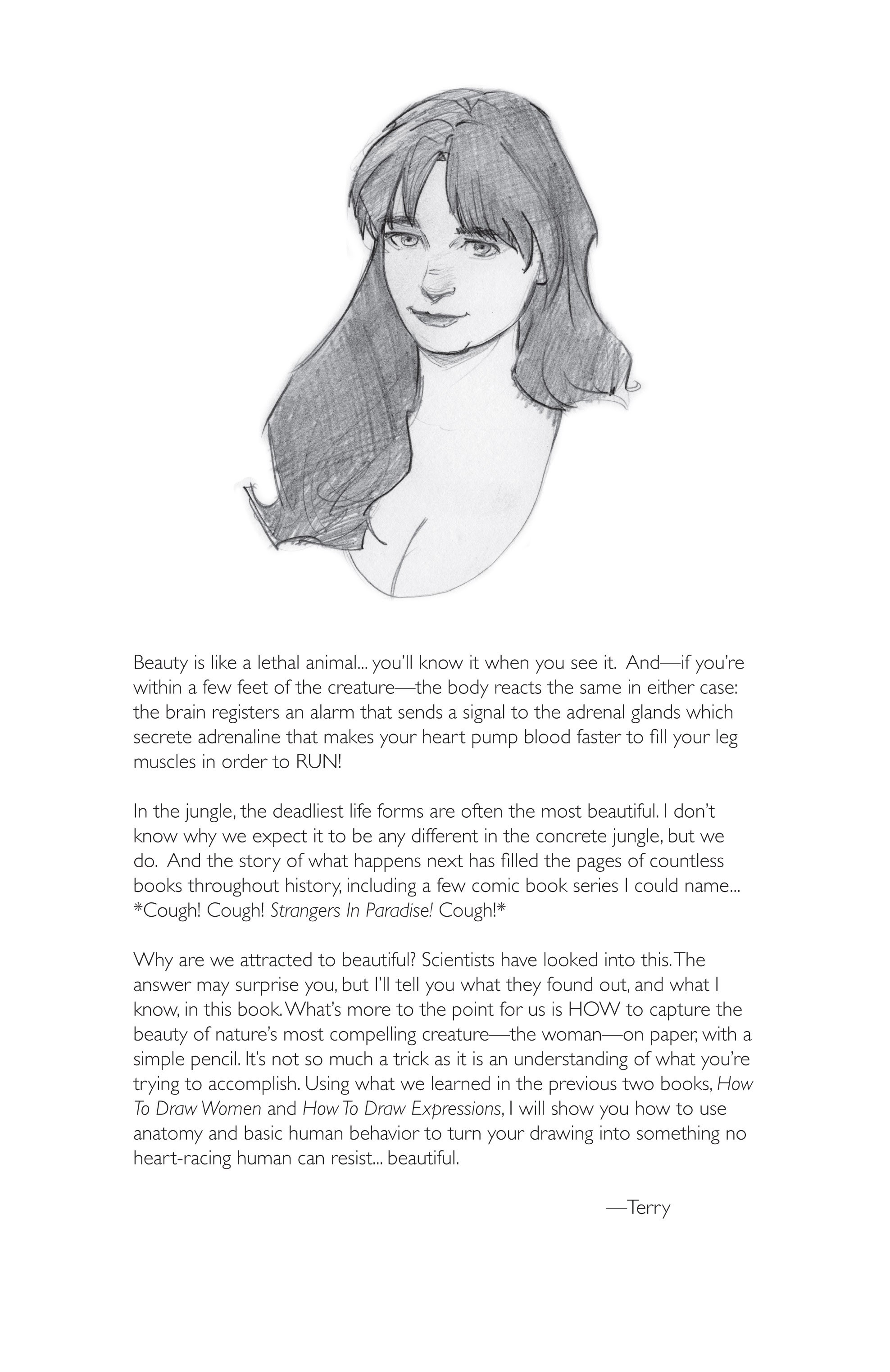 Read online Terry Moore's How to Draw... comic -  Issue # Beautiful - 3