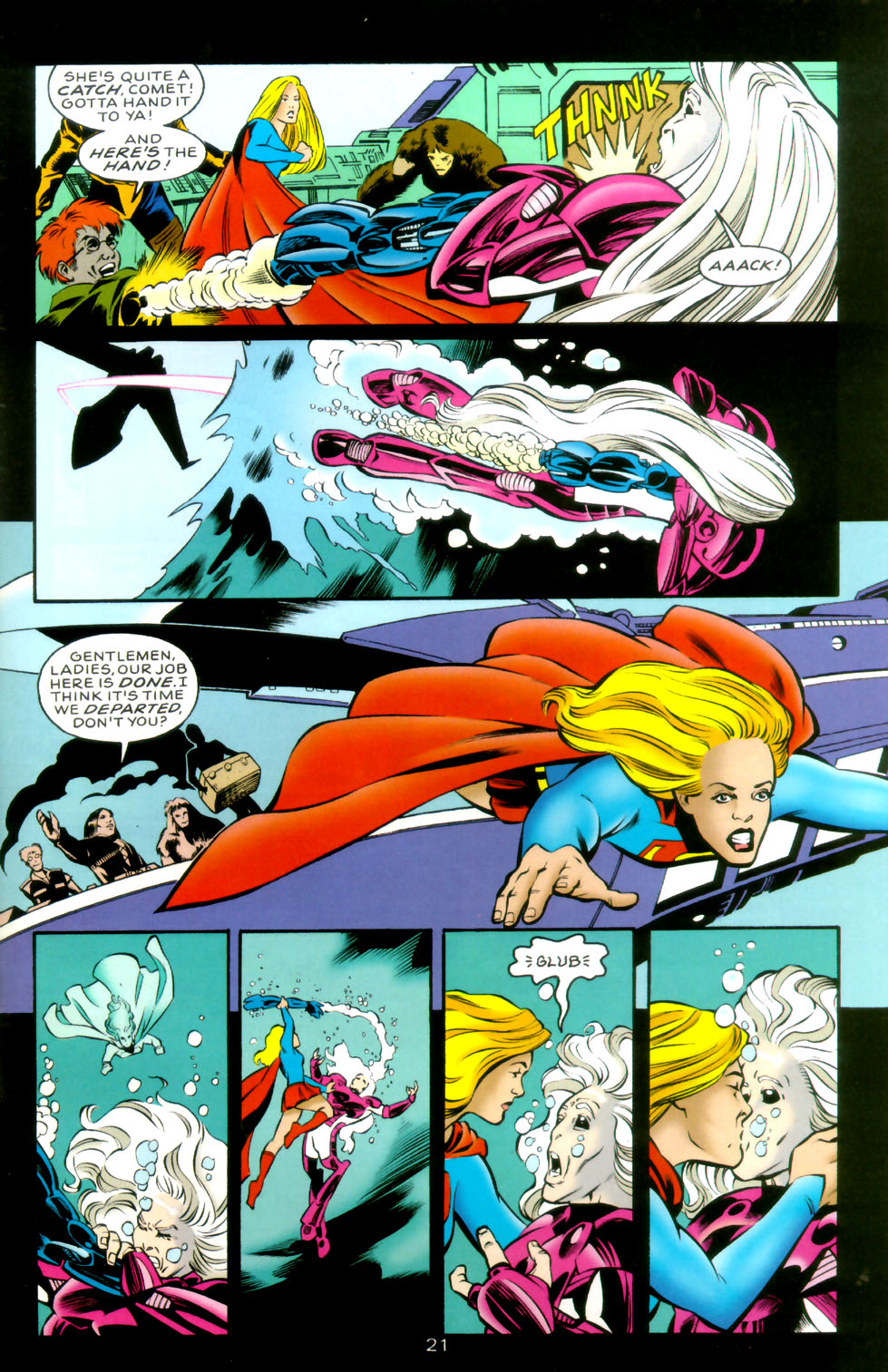 Read online Supergirl (1996) comic -  Issue #22 - 22