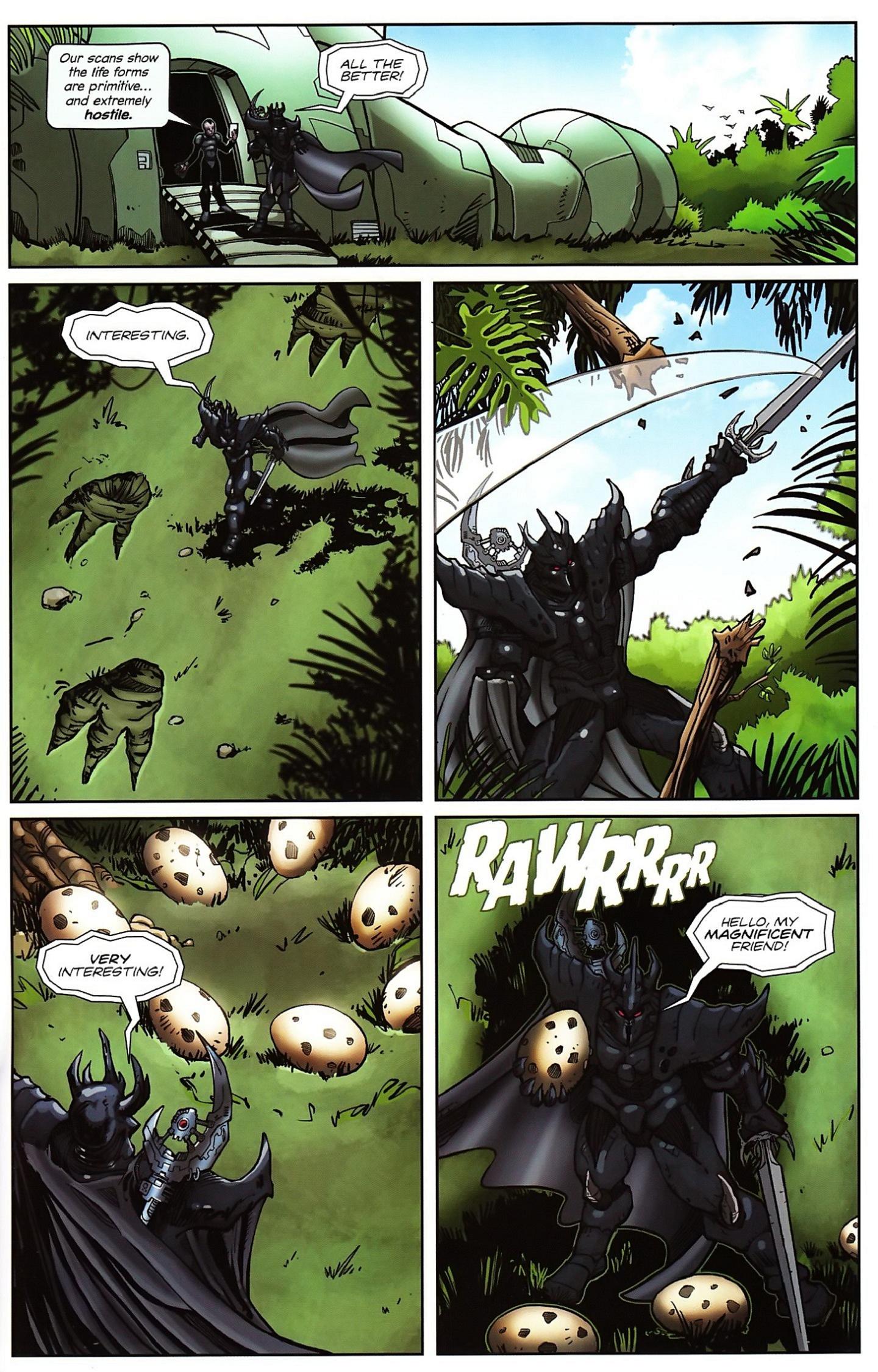 Read online Jurassic StrikeForce 5 comic -  Issue #3 - 11