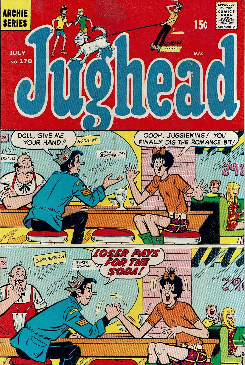 Read online Jughead (1965) comic -  Issue #170 - 1
