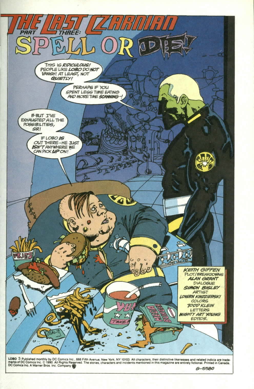 Read online Lobo (1990) comic -  Issue #3 - 2