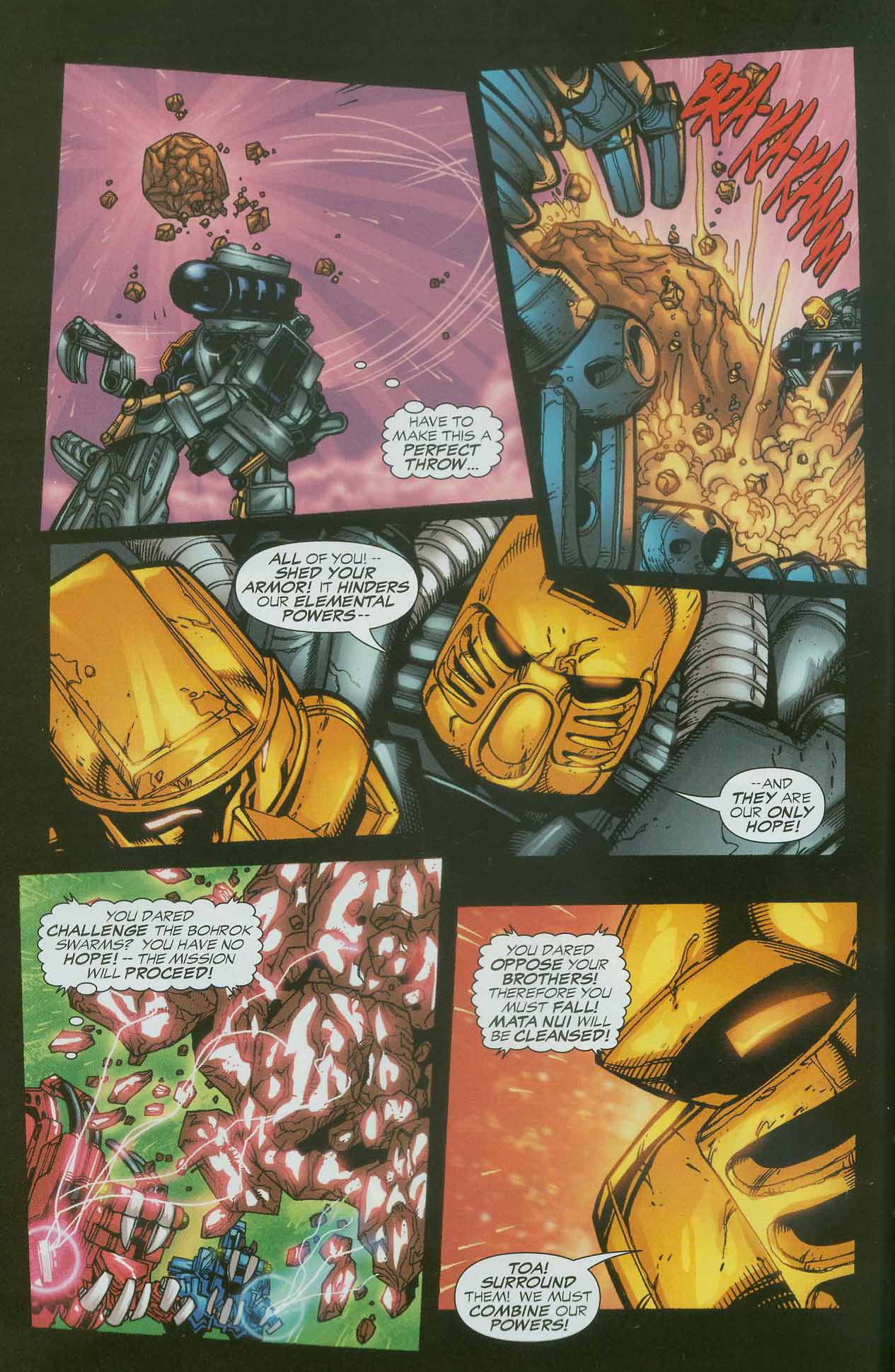 Read online Bionicle comic -  Issue #8 - 6