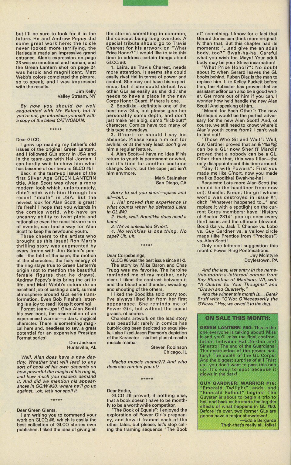 Read online Green Lantern Corps Quarterly comic -  Issue #8 - 57