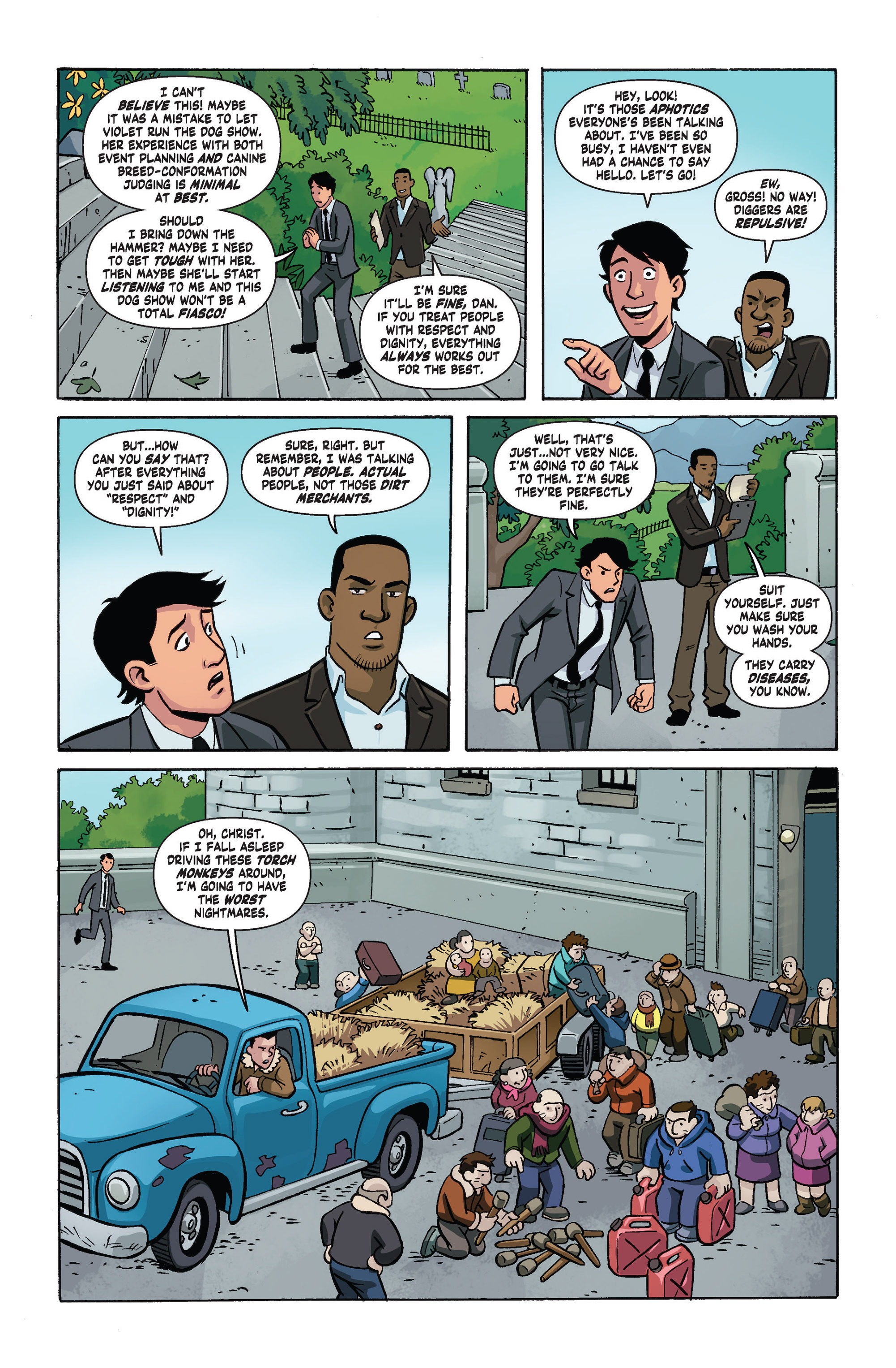 Read online Public Relations comic -  Issue #8 - 6