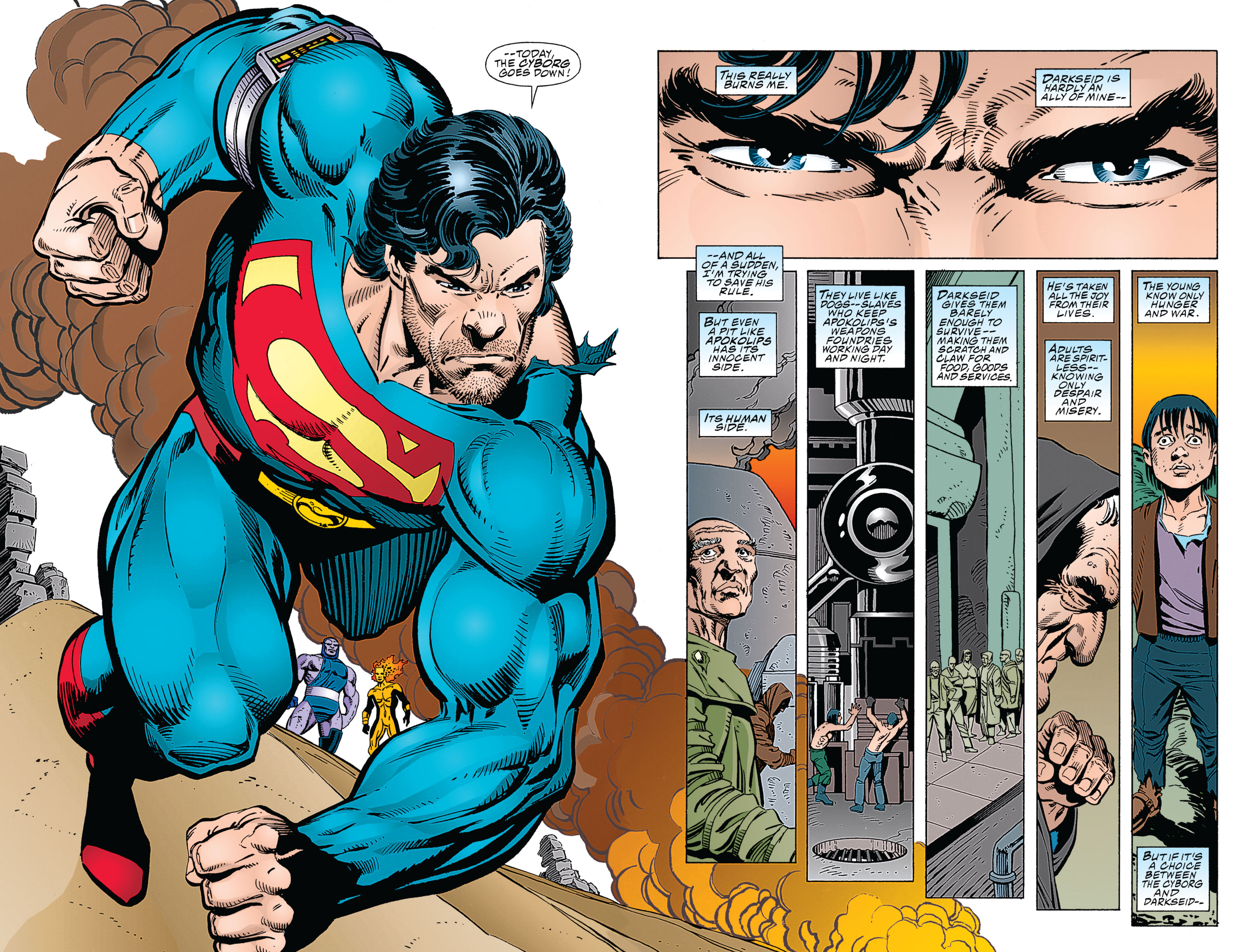 Read online Superman/Doomsday: Hunter/Prey comic -  Issue #2 - 35