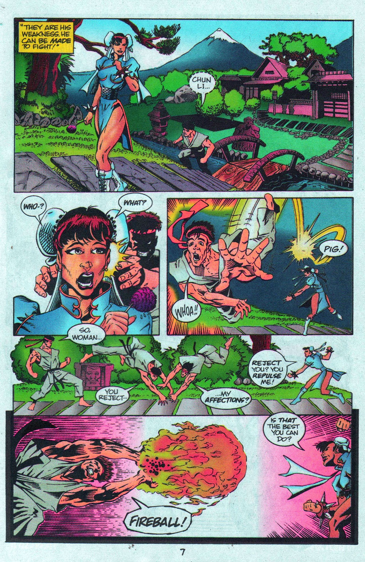 Read online The Best of Street Fighter comic -  Issue #1 - 9