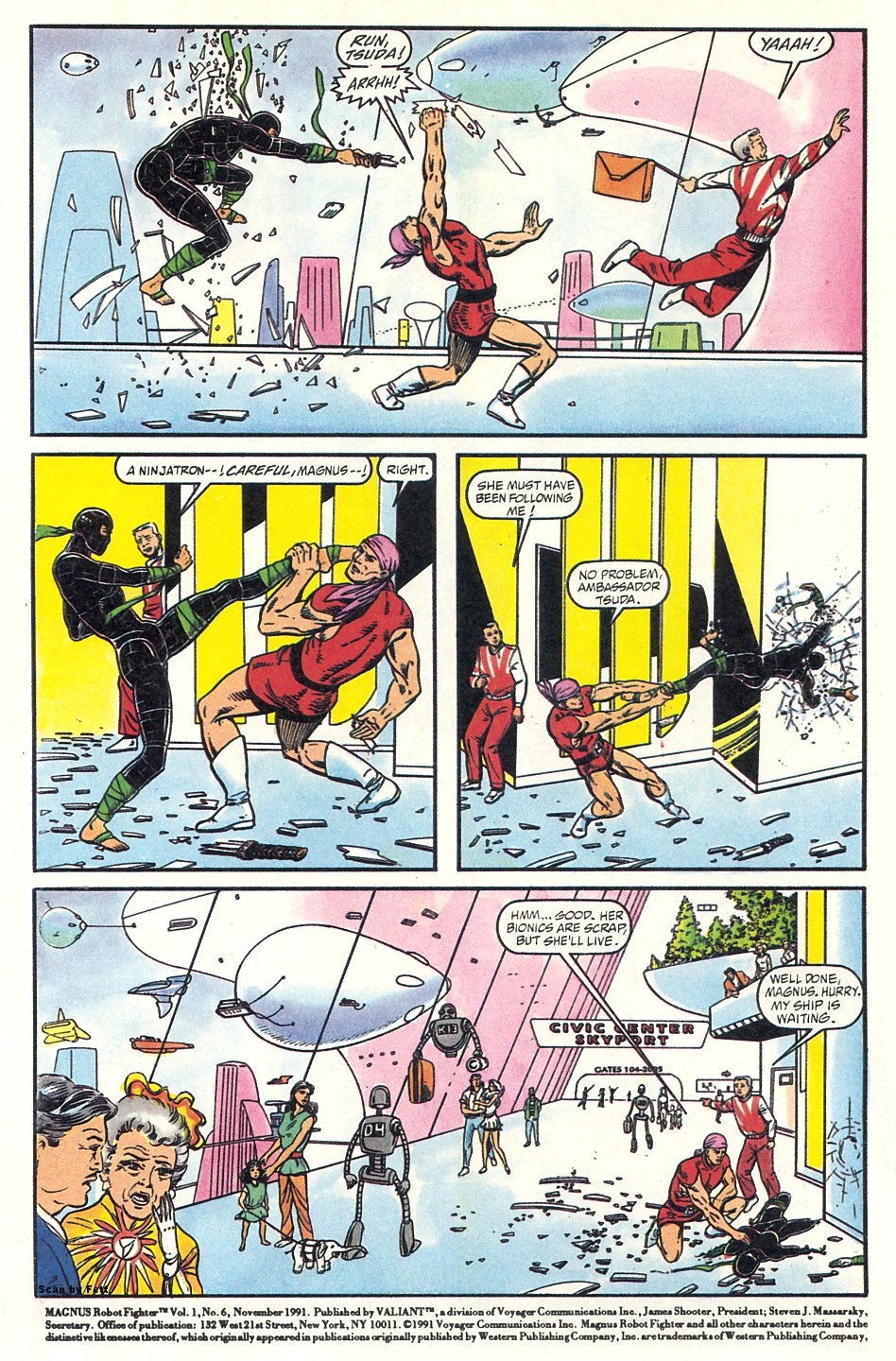 Read online Magnus Robot Fighter (1991) comic -  Issue #6 - 4
