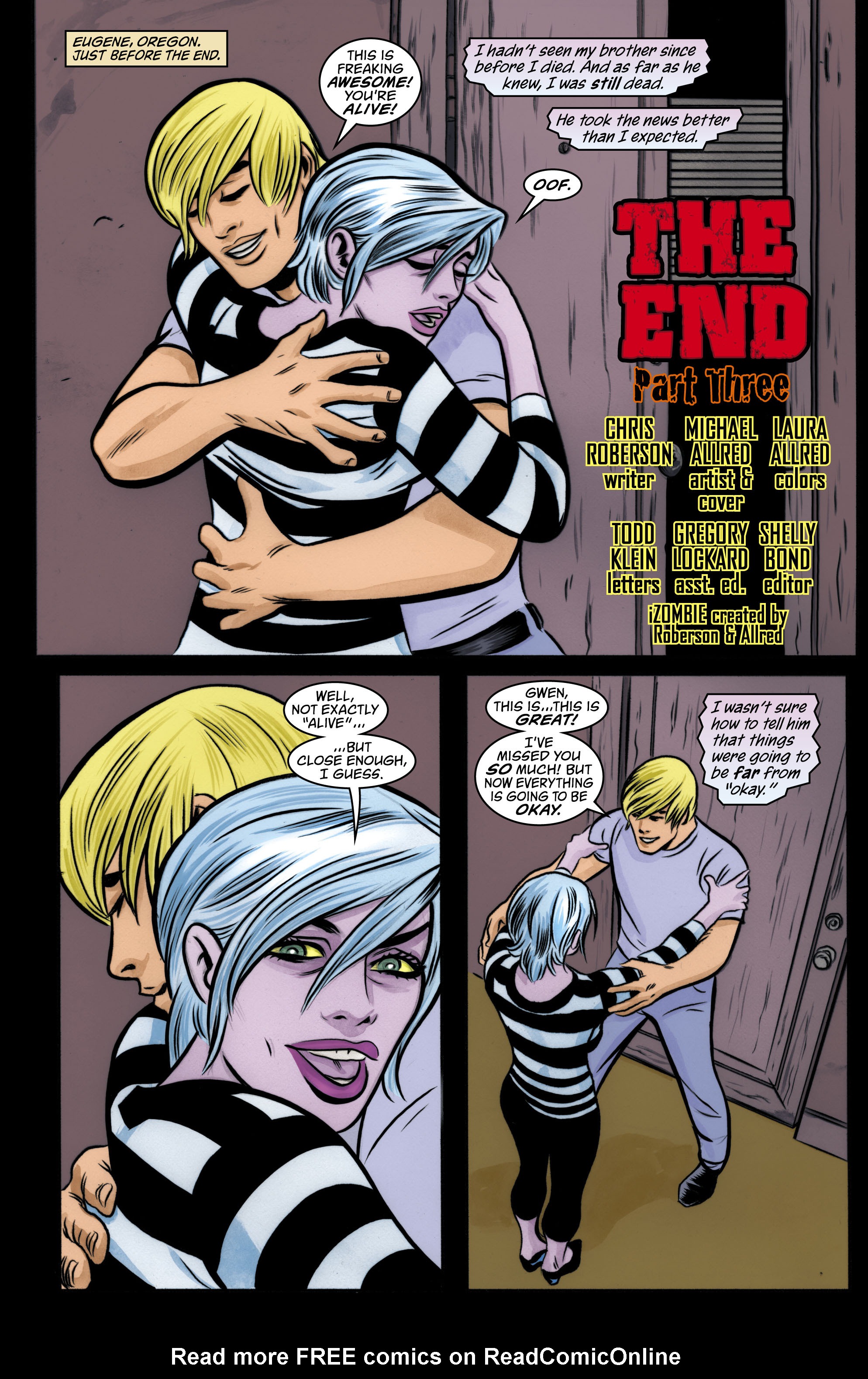 Read online iZombie comic -  Issue #27 - 2