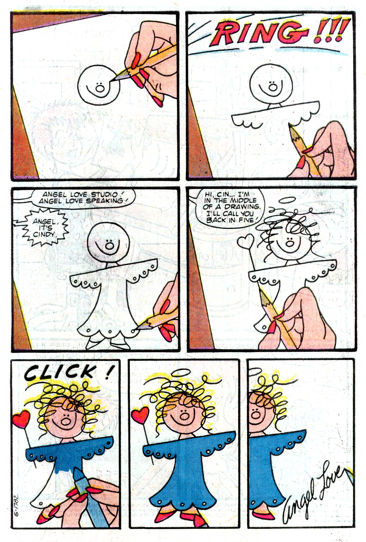 Read online Angel Love comic -  Issue #3 - 2