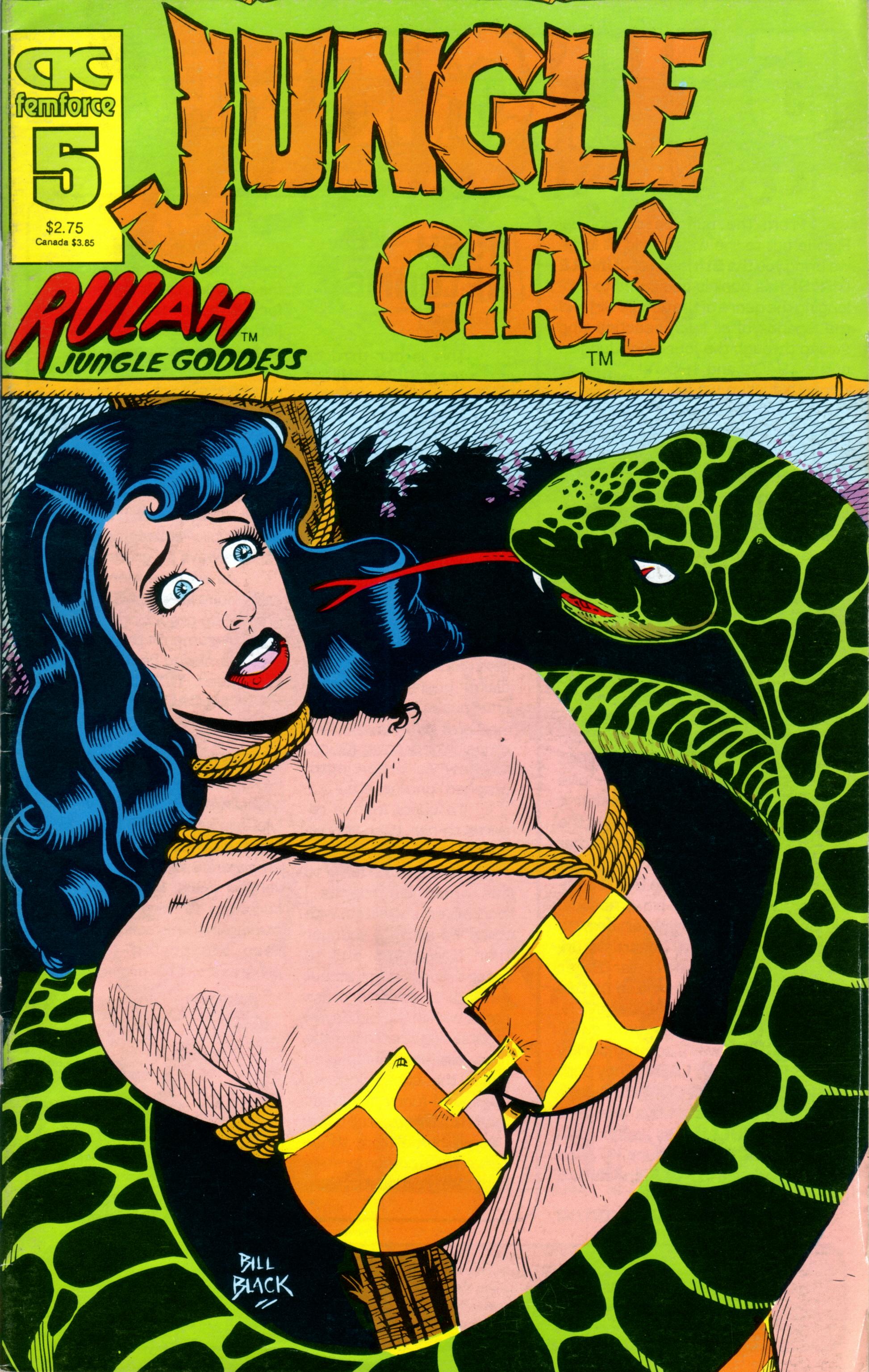 Read online Jungle Girls (1988) comic -  Issue #5 - 1