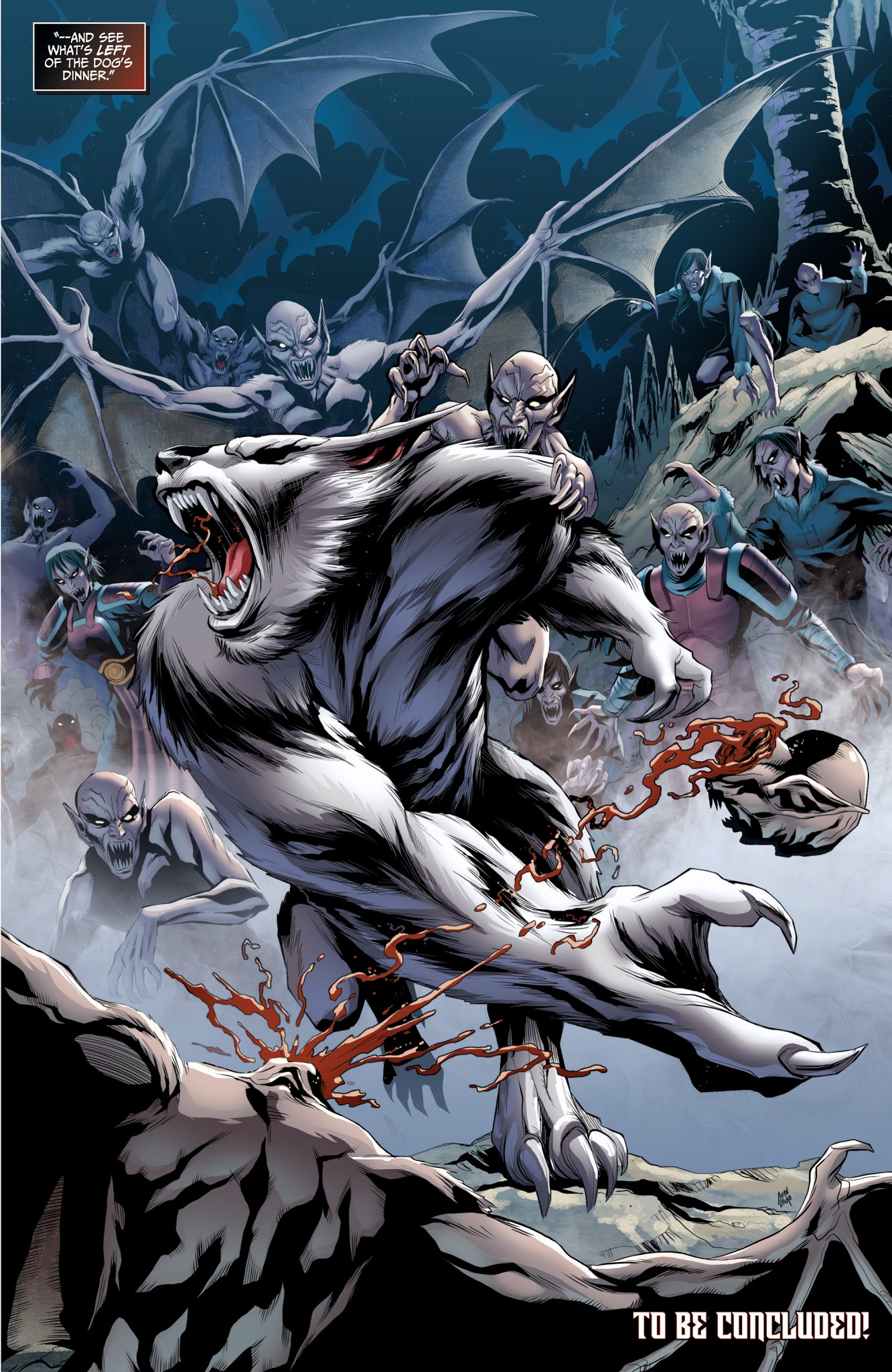Read online Van Helsing vs. Werewolf comic -  Issue # _TPB 1 - 117