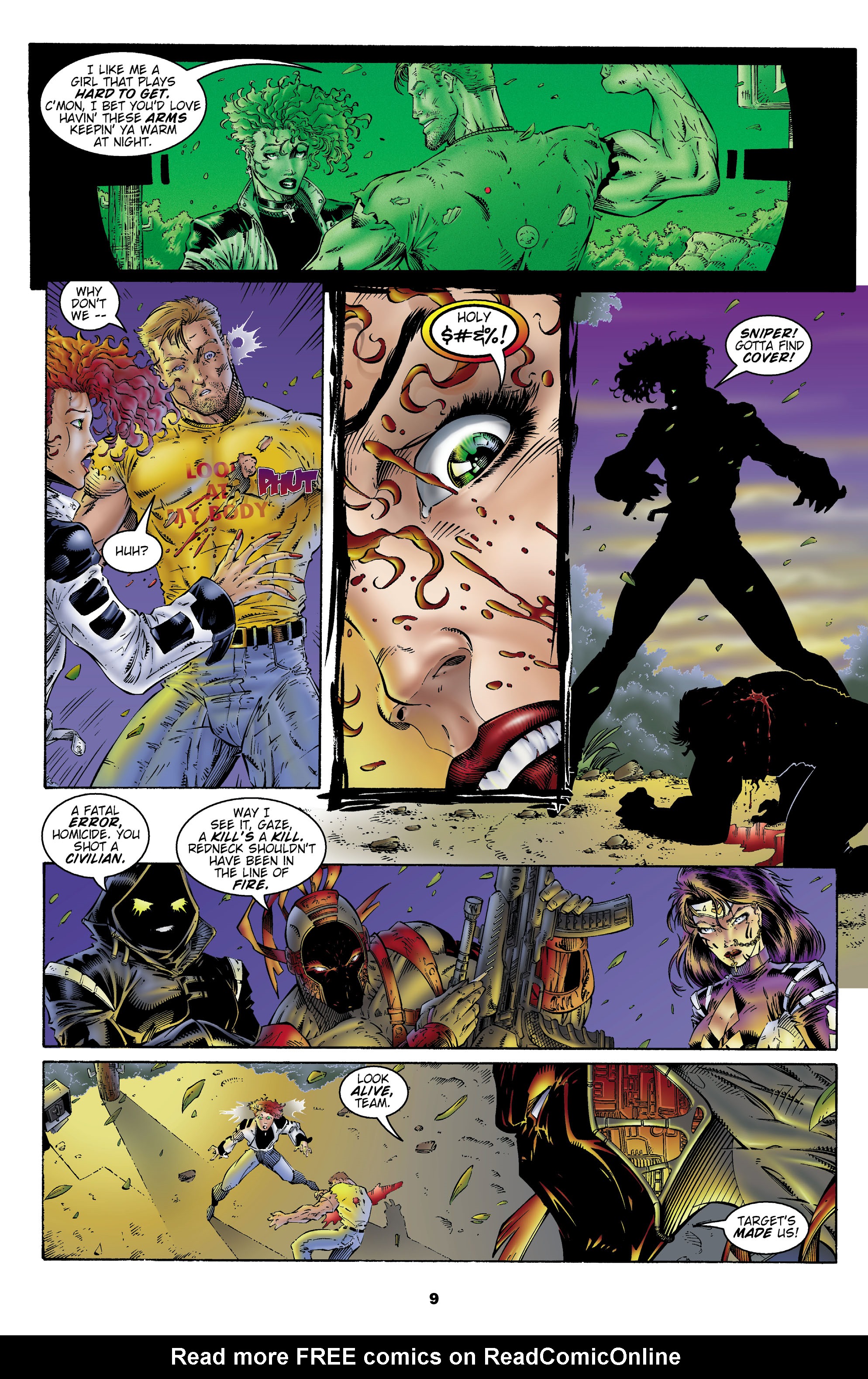 Read online Backlash comic -  Issue #7 - 10