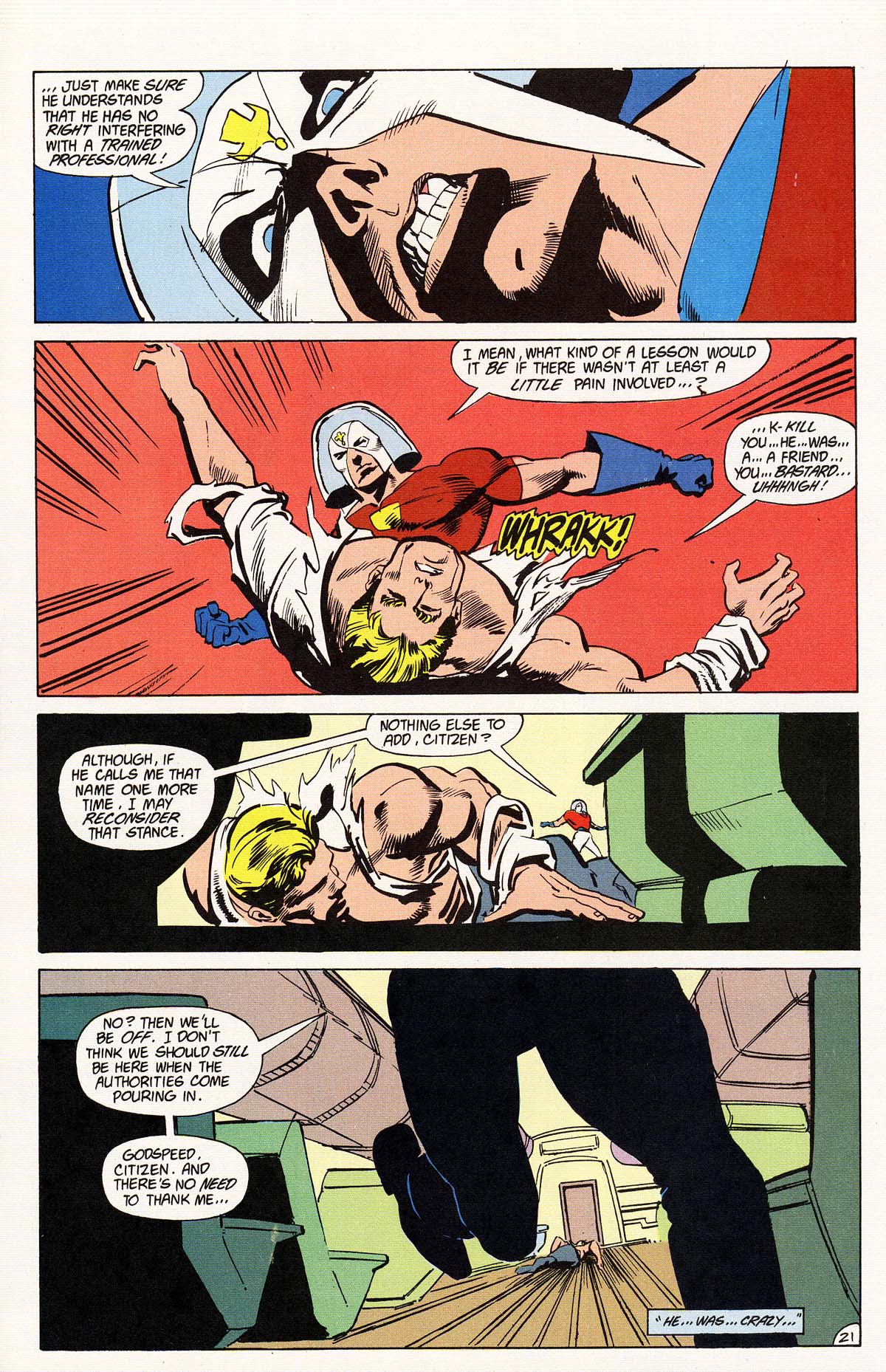 Read online Vigilante (1983) comic -  Issue #36 - 23