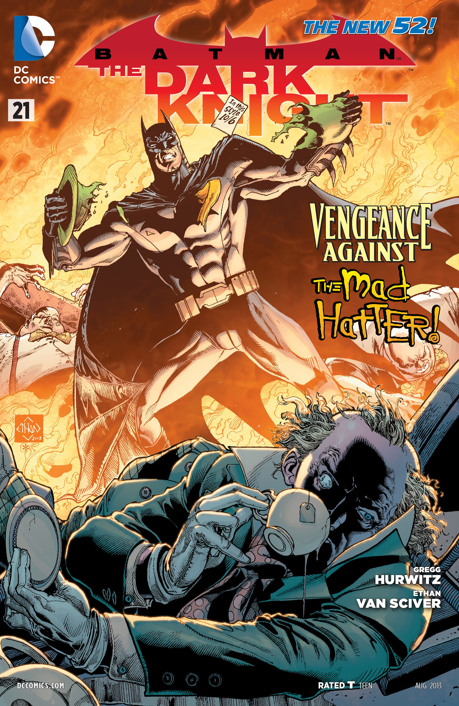 Read online Batman: The Dark Knight [II] (2011) comic -  Issue #21 - 1