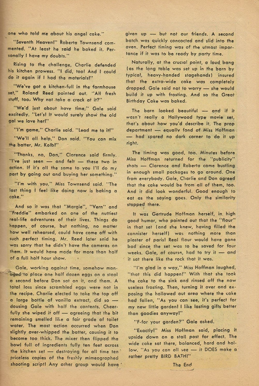 Read online My Little Margie (1954) comic -  Issue #7 - 16