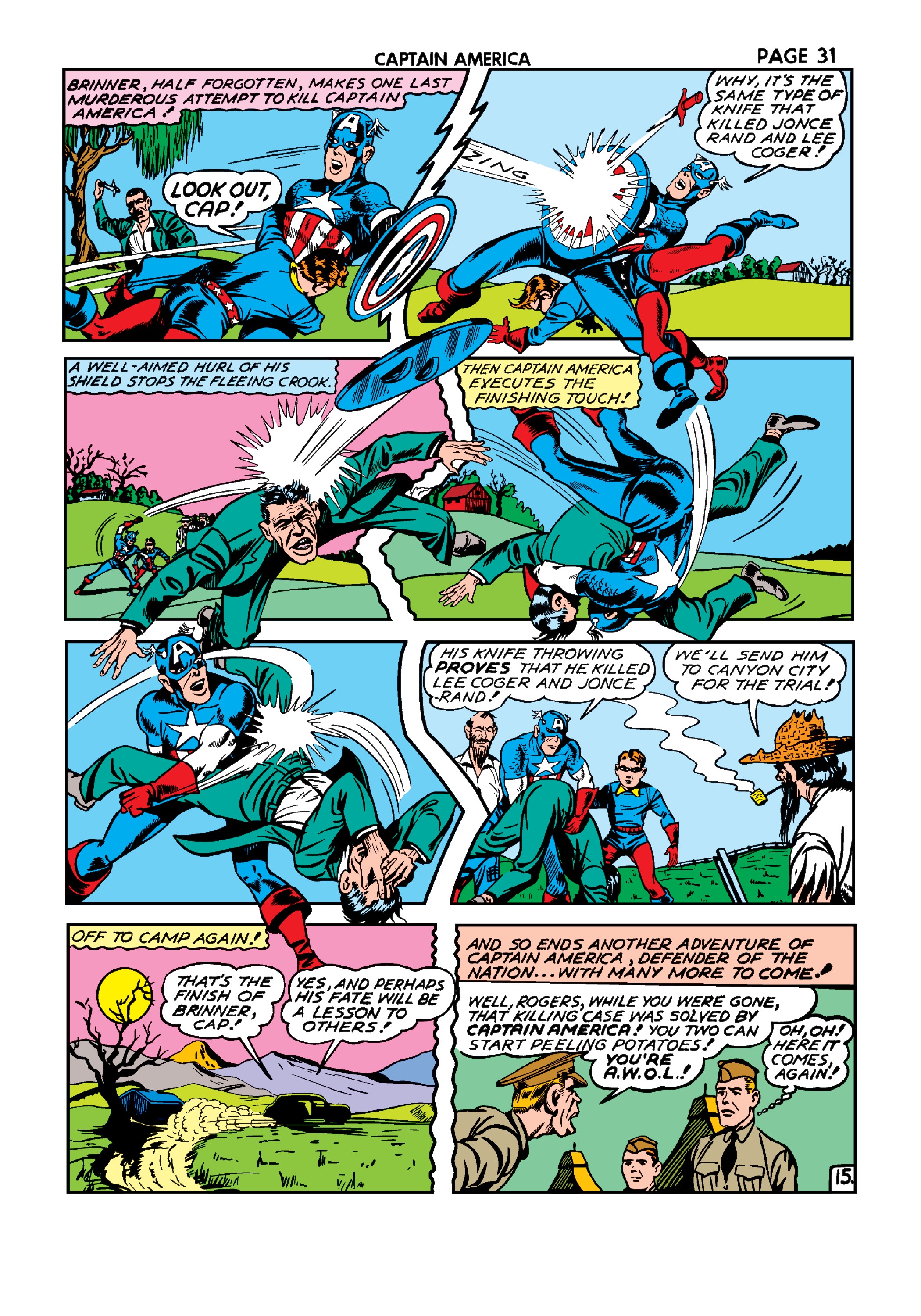 Read online Marvel Masterworks: Golden Age Captain America comic -  Issue # TPB 3 (Part 2) - 72