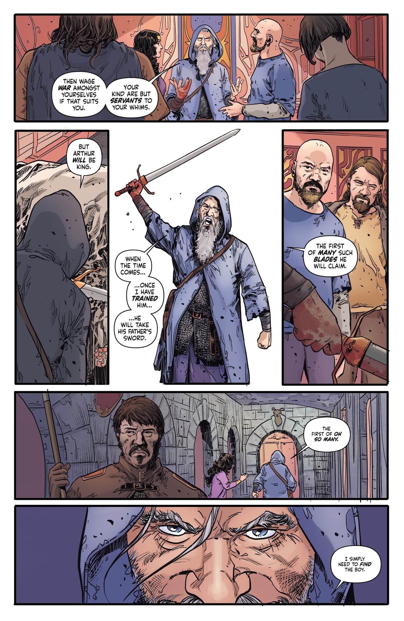 Read online Unholy Grail comic -  Issue #1 - 15