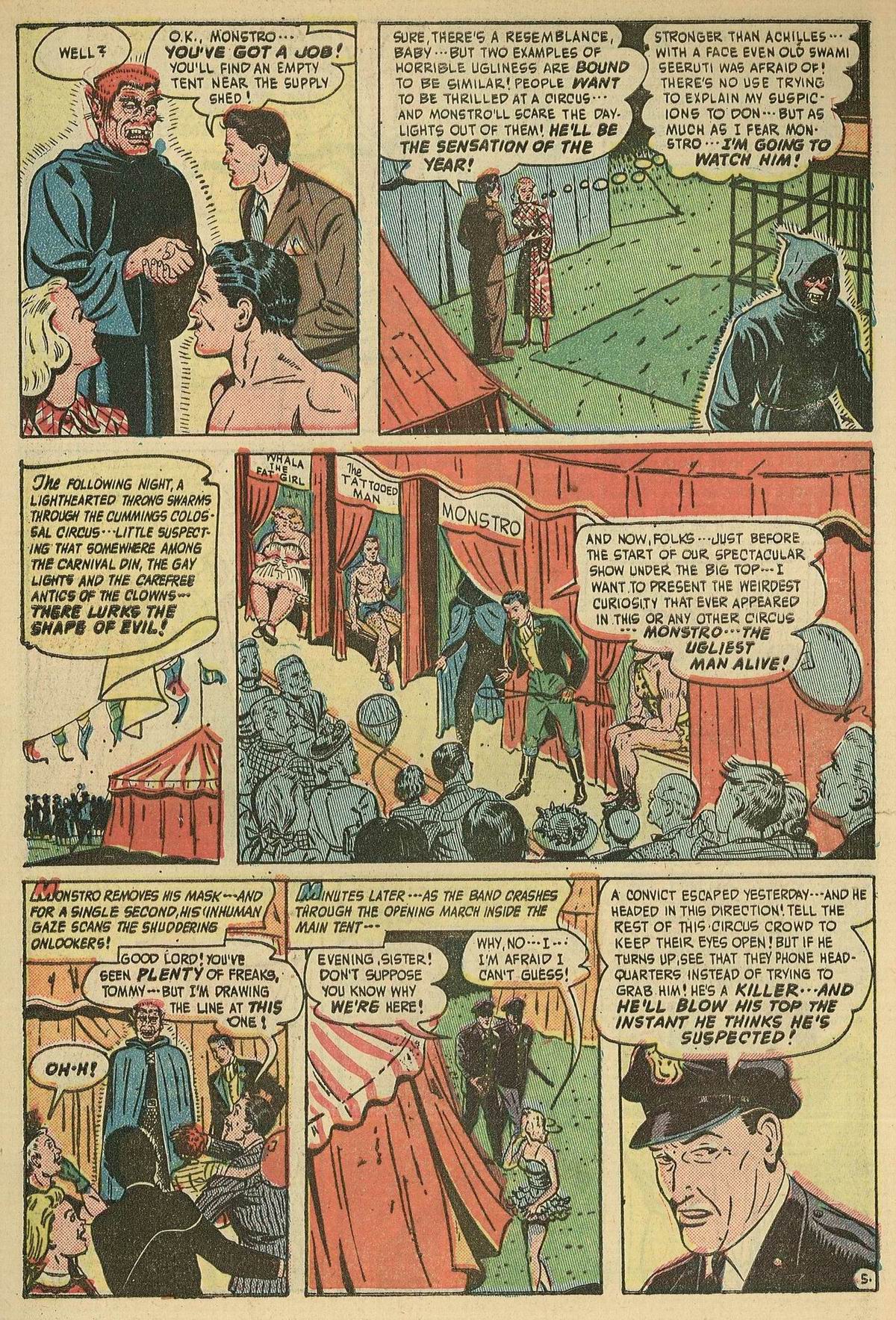 Read online Adventures Into The Unknown comic -  Issue #27 - 27