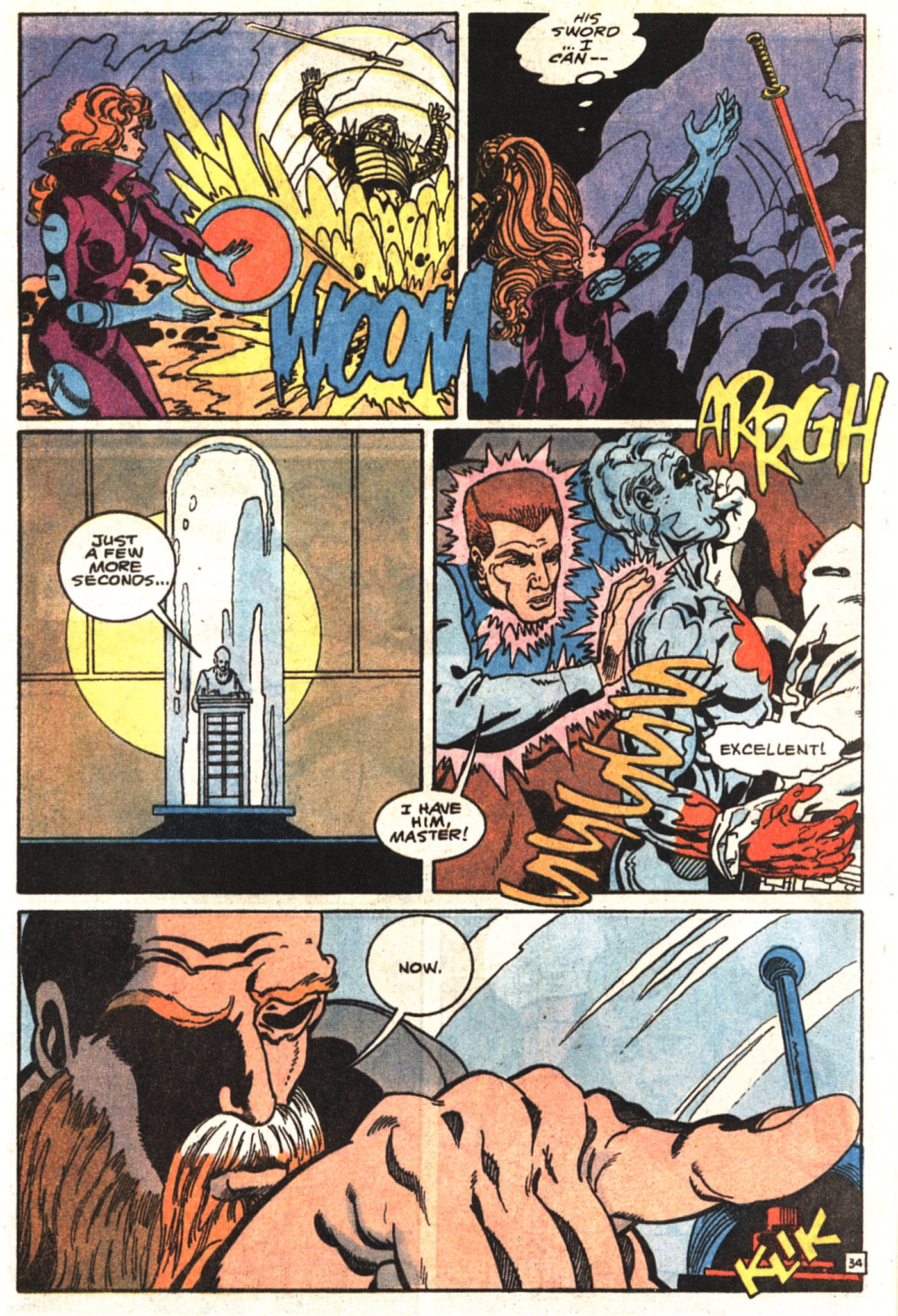 Read online Captain Atom (1987) comic -  Issue #50 - 34