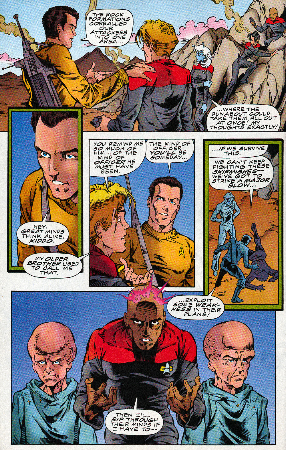 Read online Star Trek: Starfleet Academy (1996) comic -  Issue #10 - 7