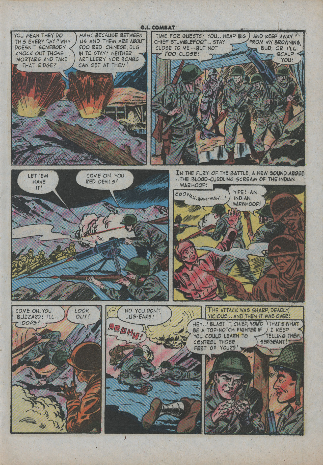 Read online G.I. Combat (1952) comic -  Issue #38 - 30