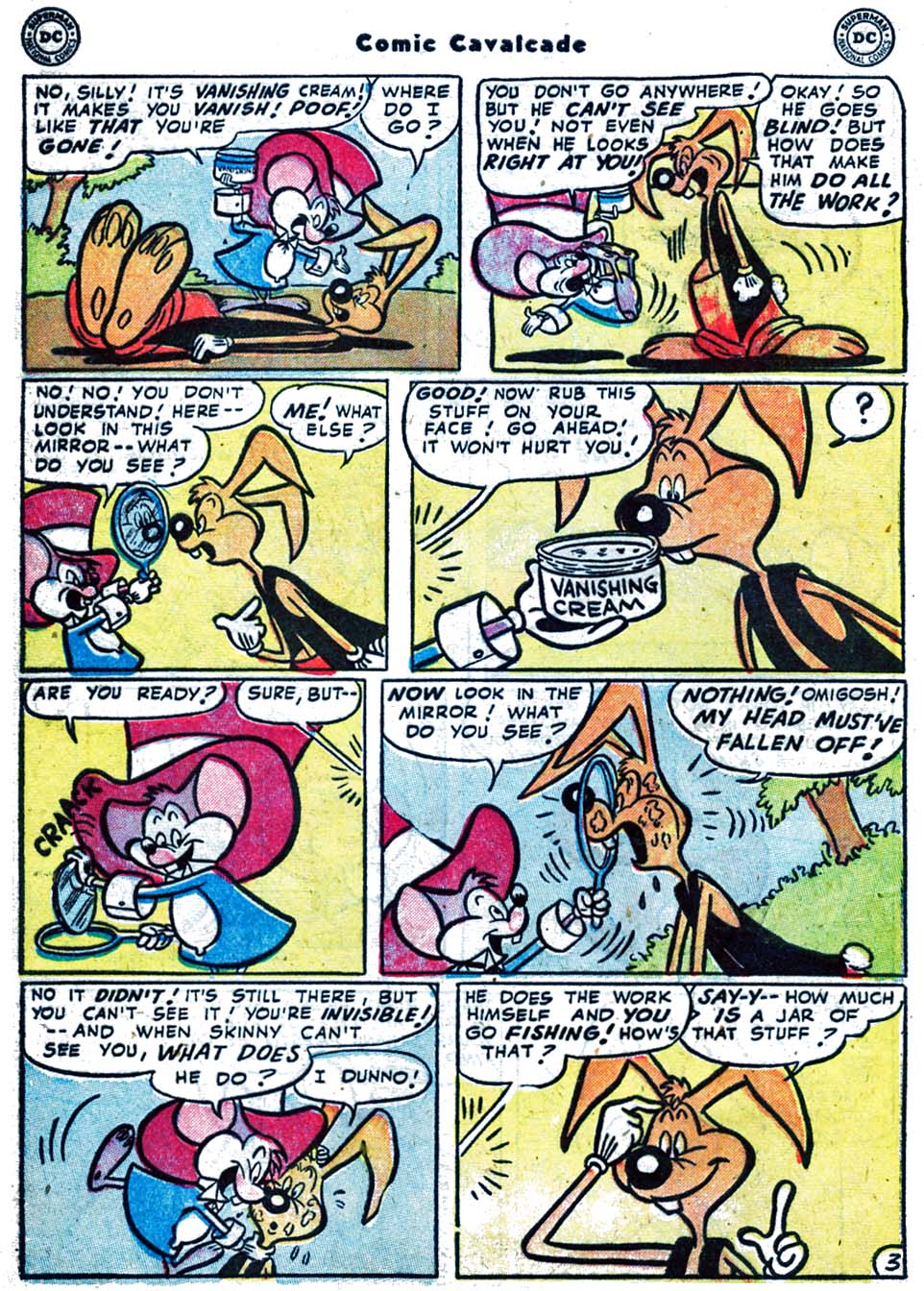 Read online Comic Cavalcade comic -  Issue #62 - 12