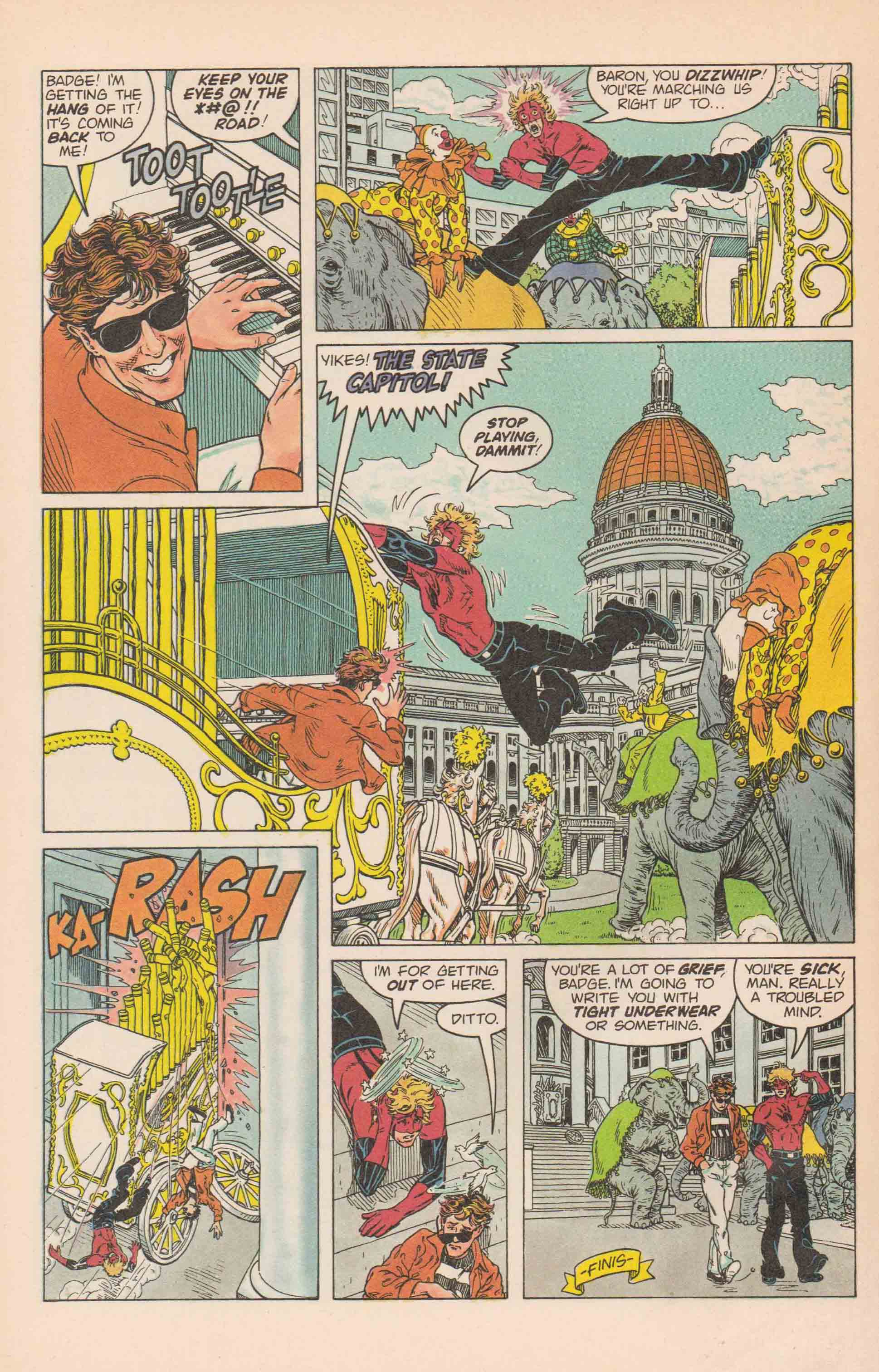 Read online The Badger comic -  Issue #37 - 32