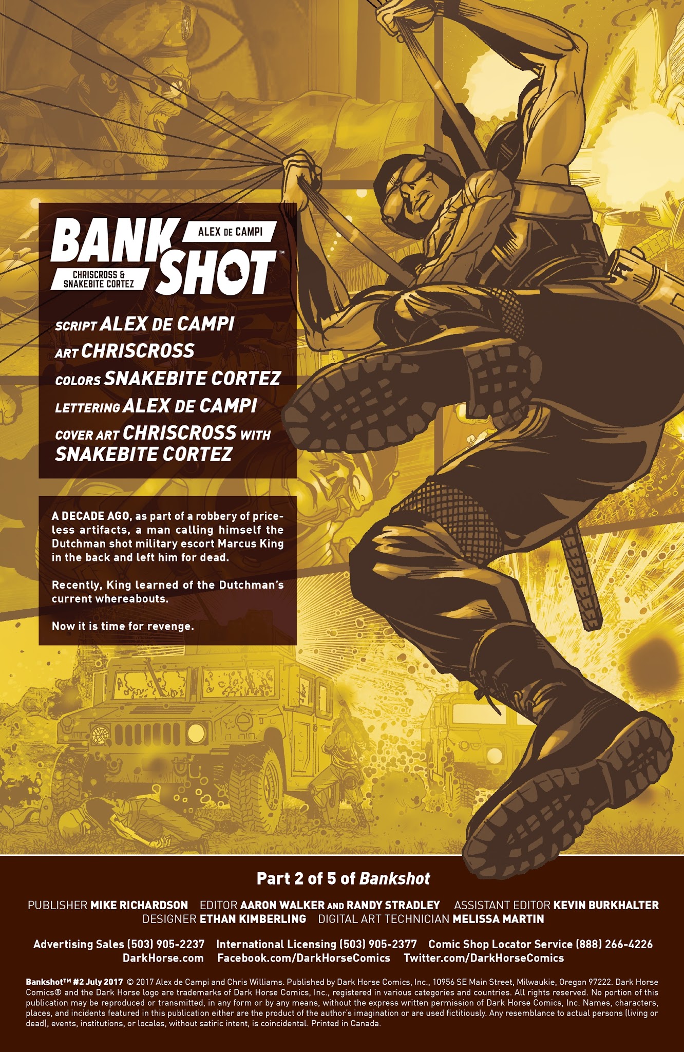 Read online Bankshot comic -  Issue #2 - 2