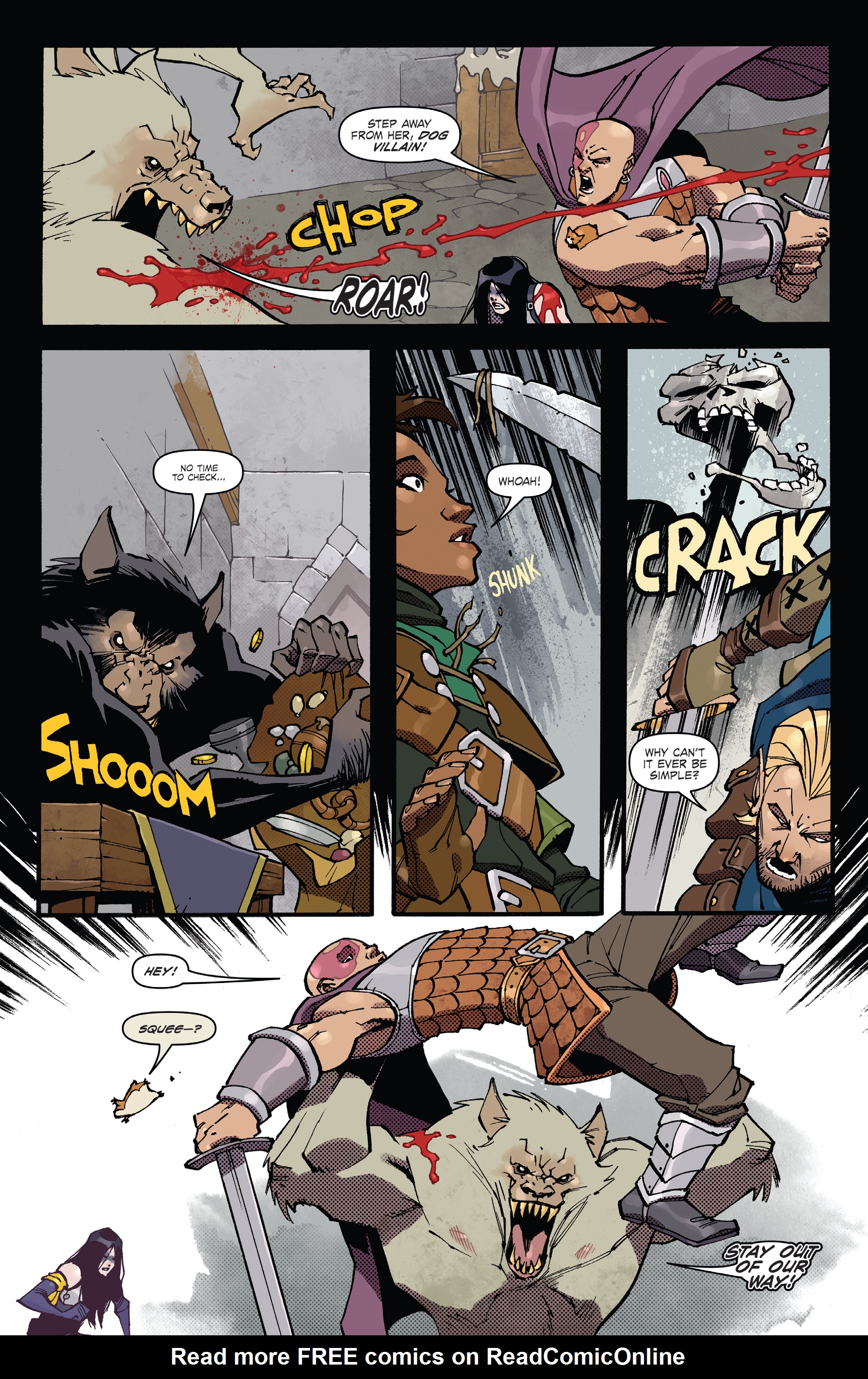 Read online Dungeons And Dragons: Baldur’s Gate 100-Pager comic -  Issue # TPB - 35