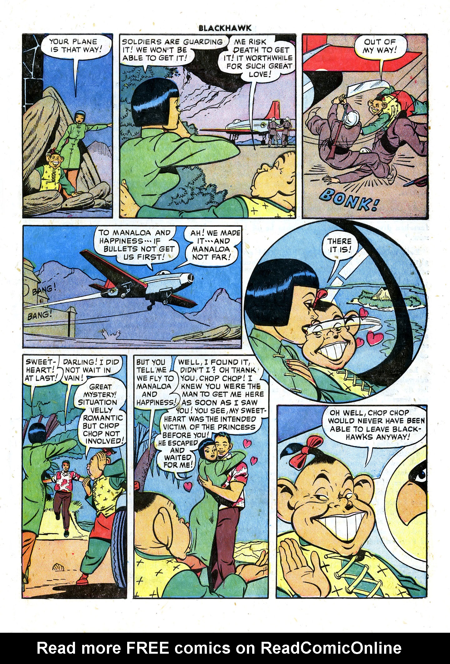 Read online Blackhawk (1957) comic -  Issue #36 - 39
