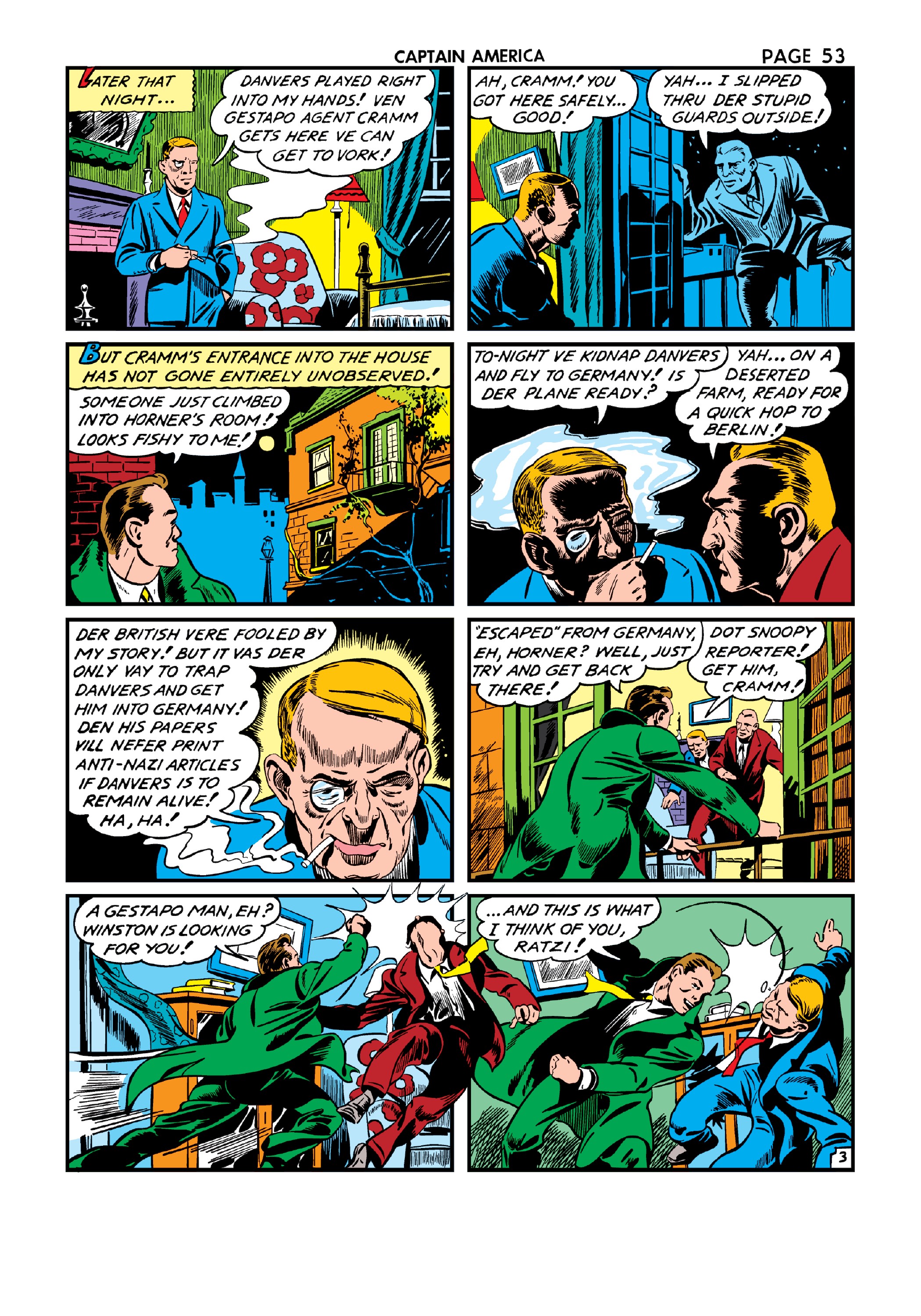 Read online Marvel Masterworks: Golden Age Captain America comic -  Issue # TPB 4 (Part 1) - 62