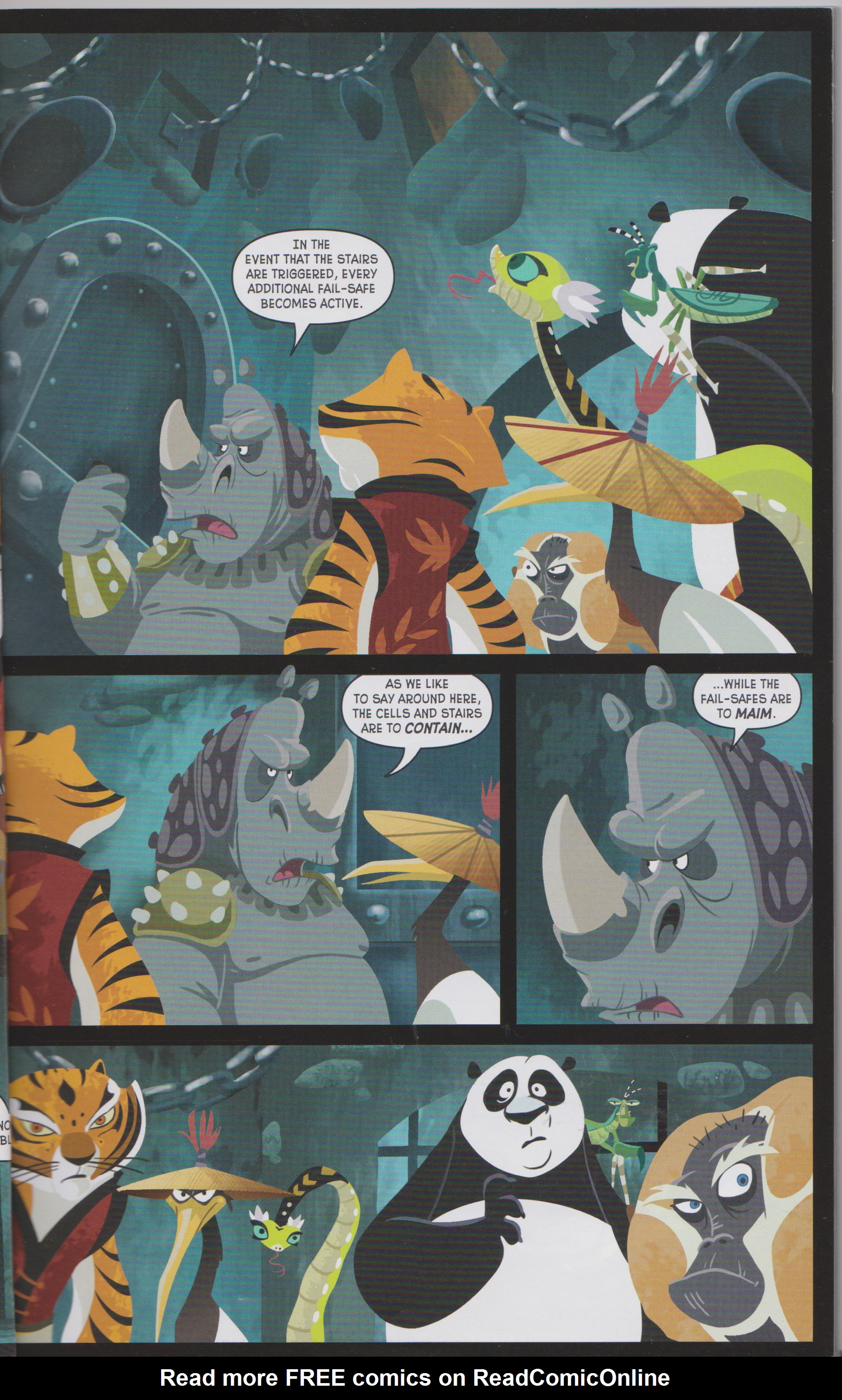 Read online Kung Fu Panda Everyone is Kung Fu Fighting comic -  Issue # TPB (Part 1) - 6