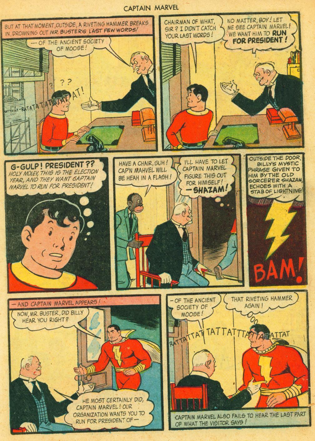 Read online Captain Marvel Adventures comic -  Issue #41 - 31