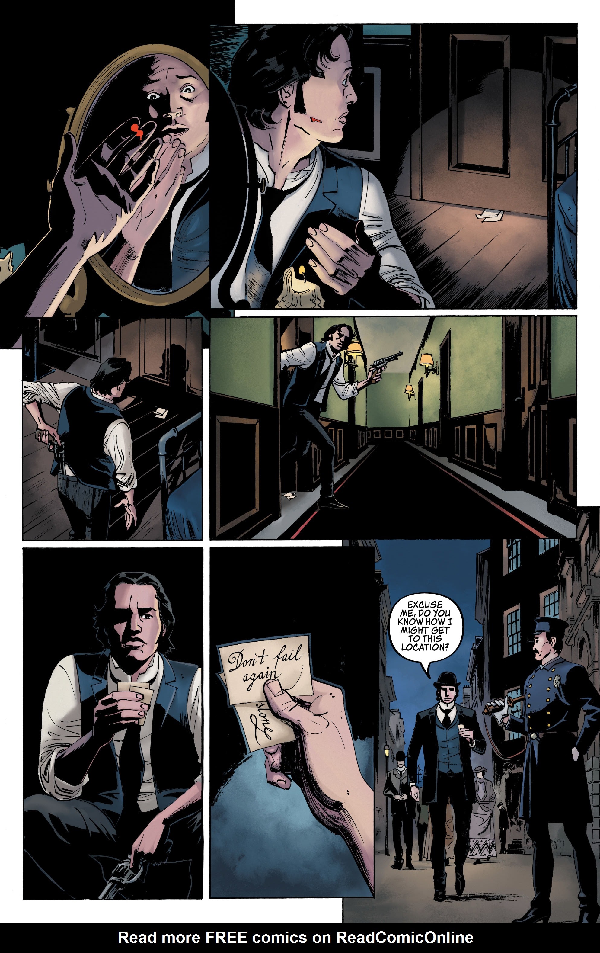 Read online Cross to Bear comic -  Issue #1 - 9