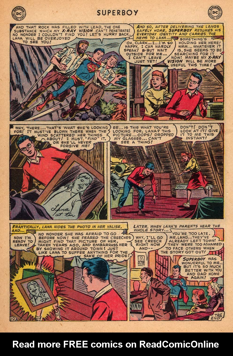 Read online Superboy (1949) comic -  Issue #25 - 37