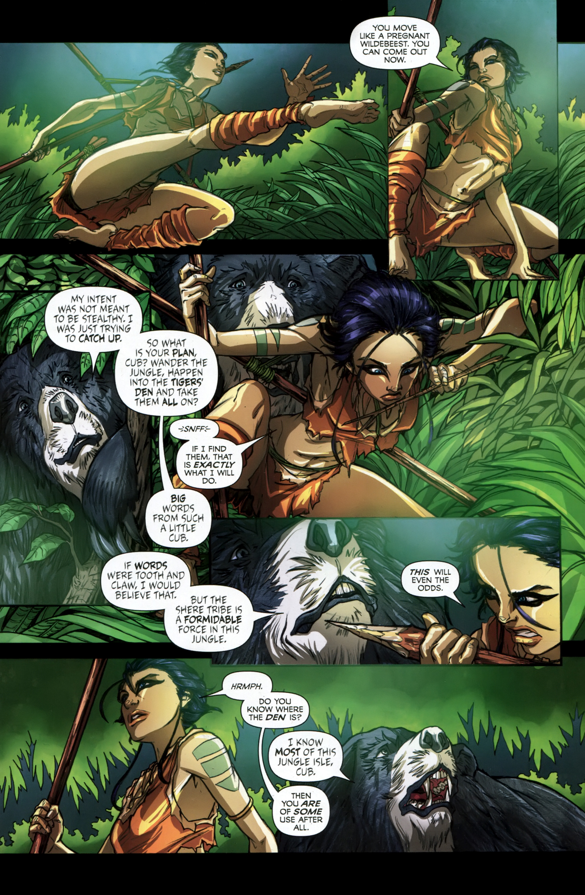 Read online Grimm Fairy Tales presents The Jungle Book comic -  Issue #3 - 11