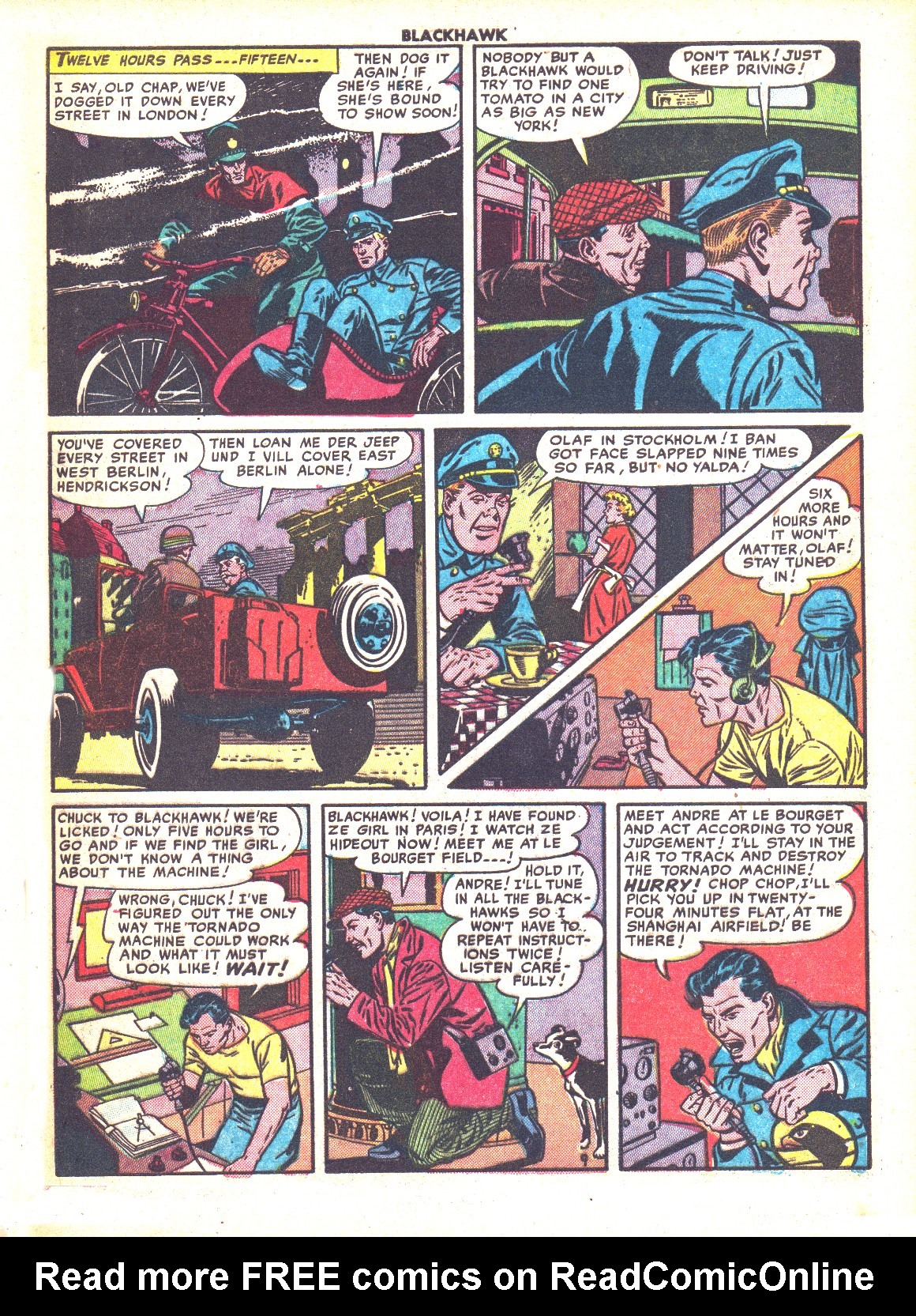 Read online Blackhawk (1957) comic -  Issue #44 - 11