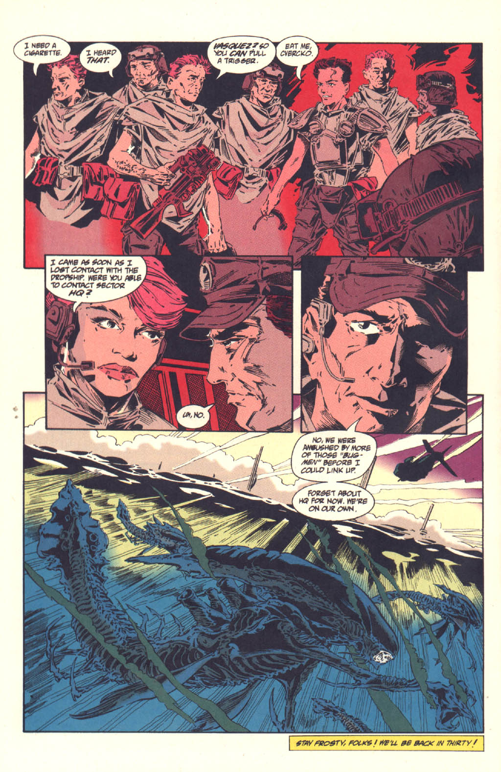 Read online Aliens: Colonial Marines comic -  Issue #4 - 23