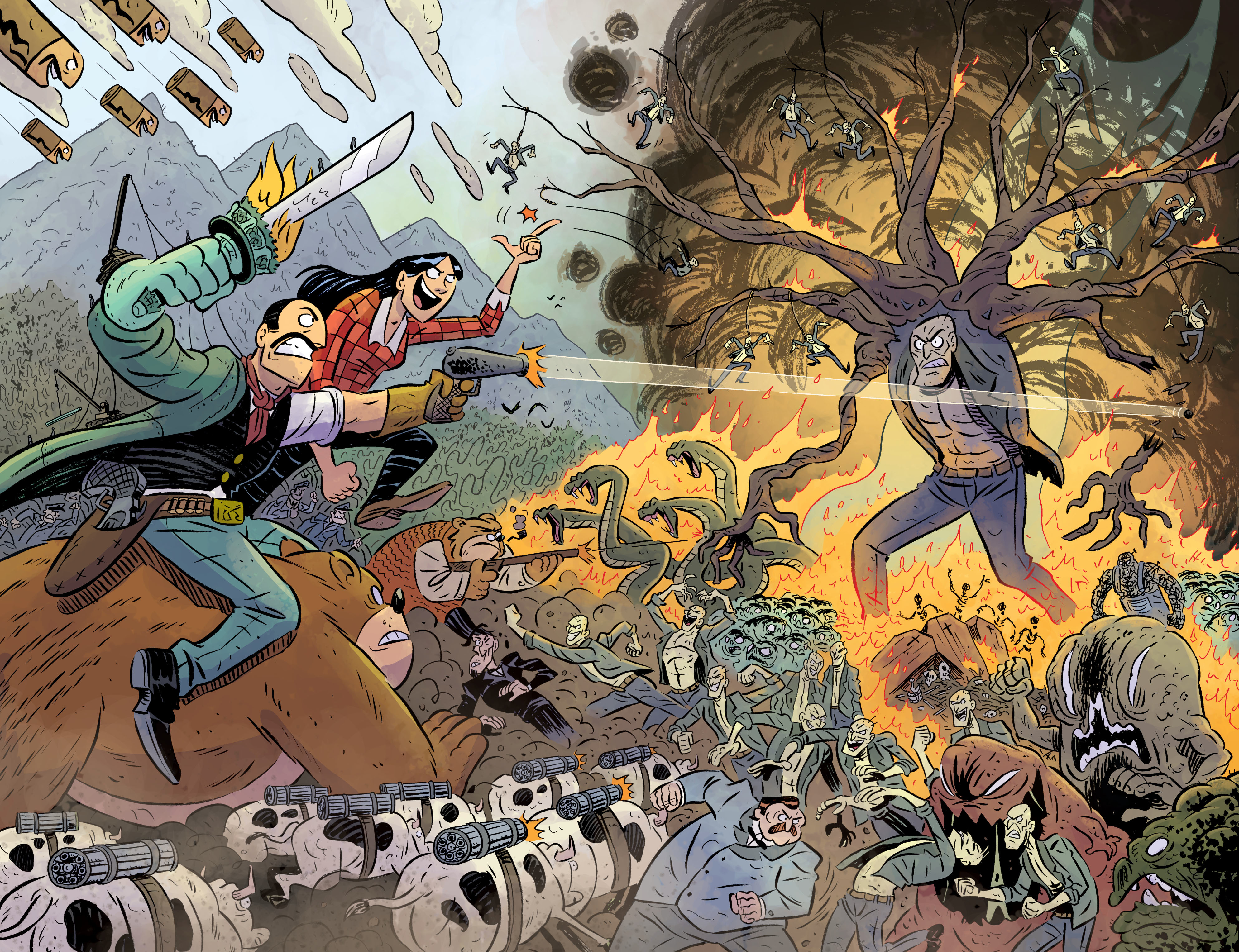 Read online Reed Gunther comic -  Issue #10 - 12