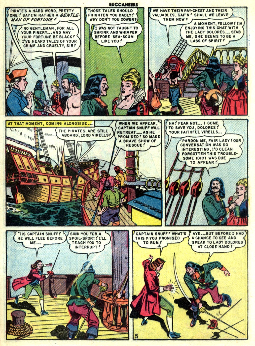 Read online Buccaneers comic -  Issue #22 - 7