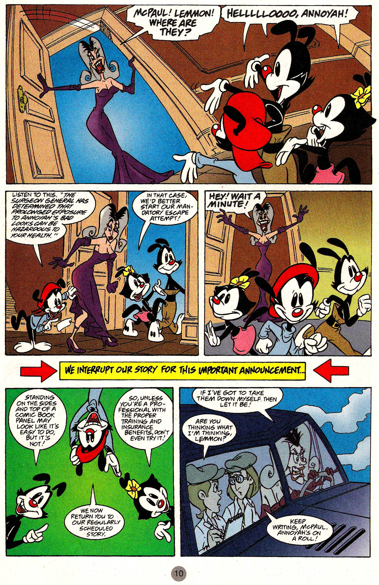 Read online Animaniacs comic -  Issue #31 - 12