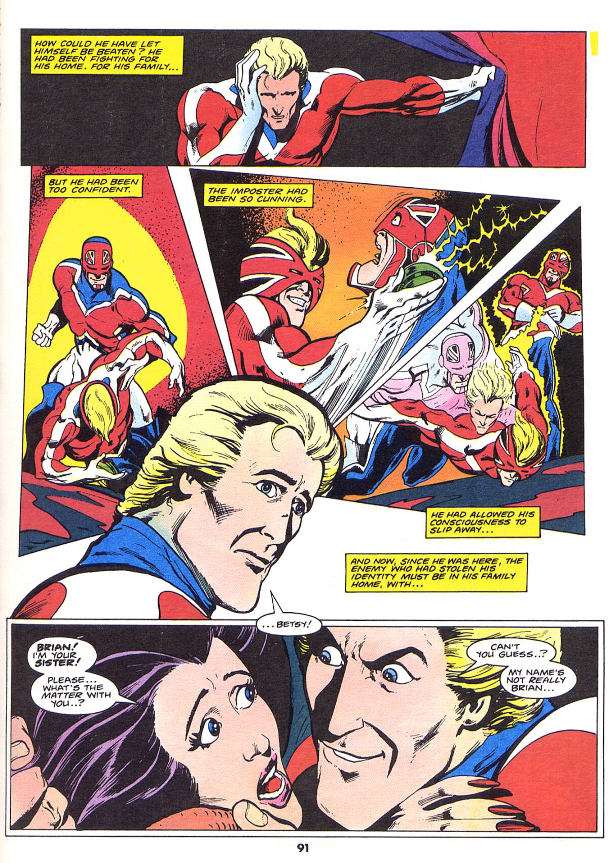 Read online Captain Britain (1988) comic -  Issue # TPB - 91