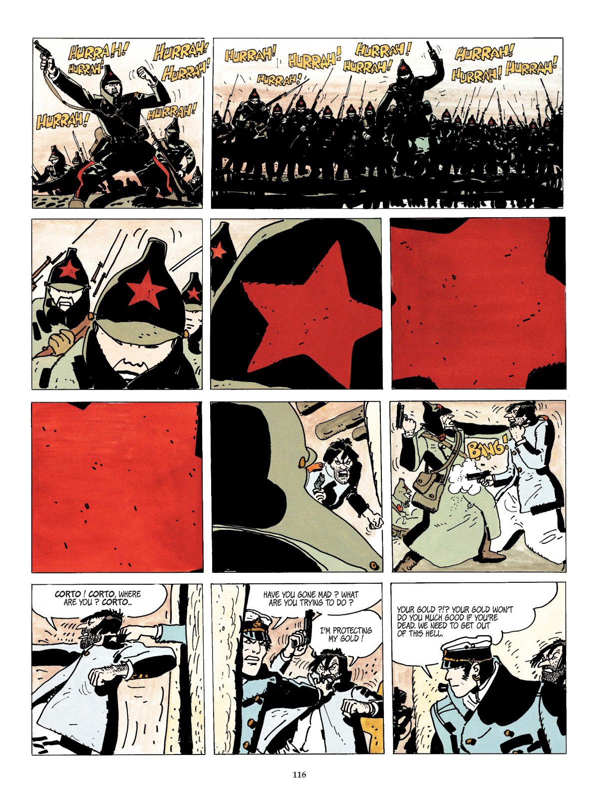 Read online Corto Maltese comic -  Issue # TPB 11 - 119