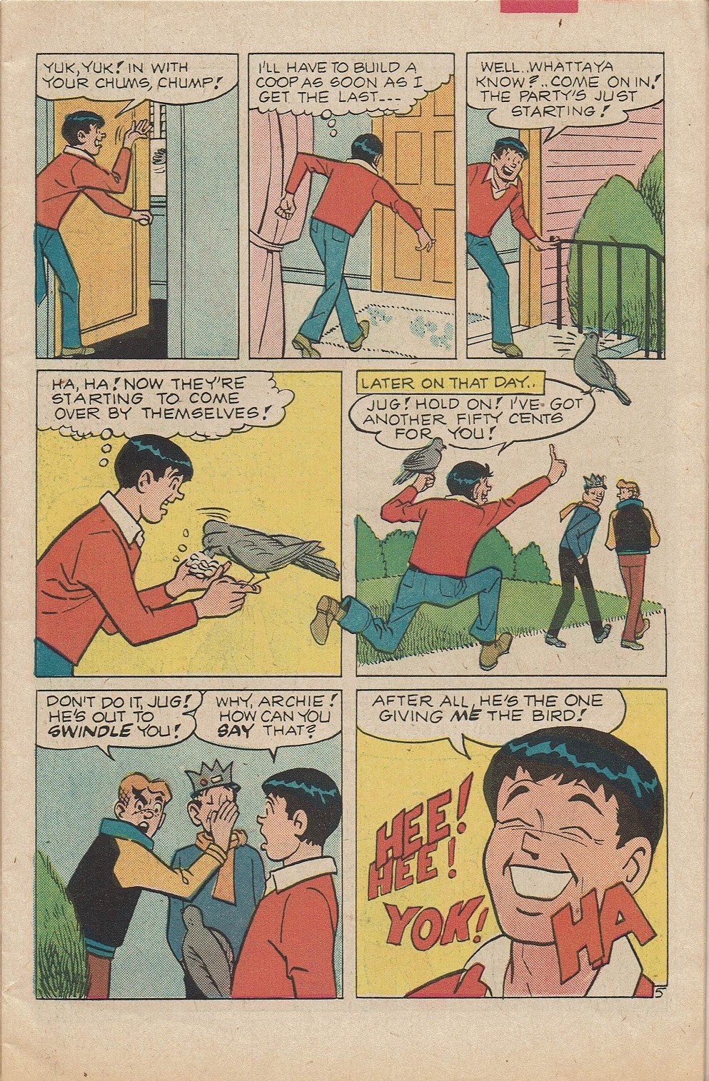 Read online Jughead (1965) comic -  Issue #346 - 7