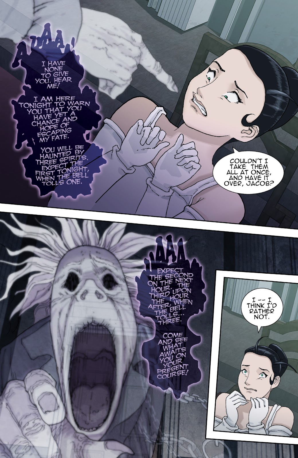 A Christmas Carol: The Night That Changed The Life Of Eliza Scrooge issue TPB - Page 33