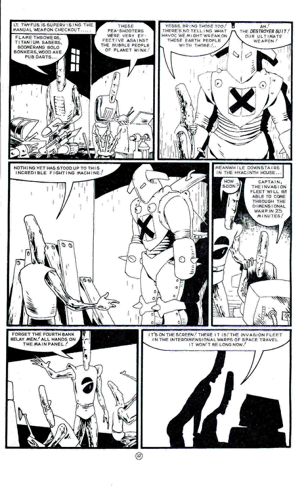 Read online Flaming Carrot Comics (1988) comic -  Issue #23 - 24