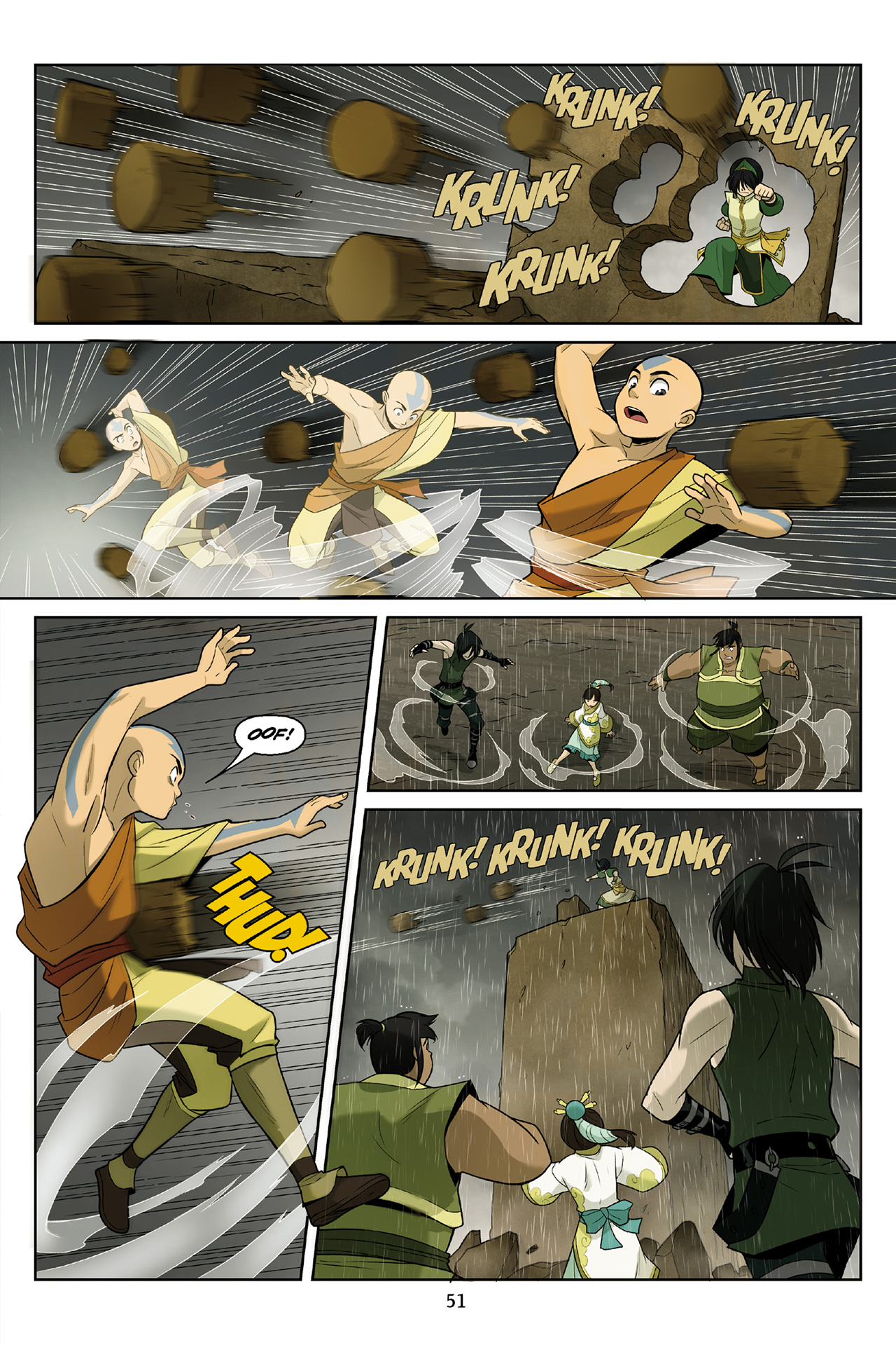 Read online Nickelodeon Avatar: The Last Airbender - The Rift comic -  Issue # Part 3 - 52