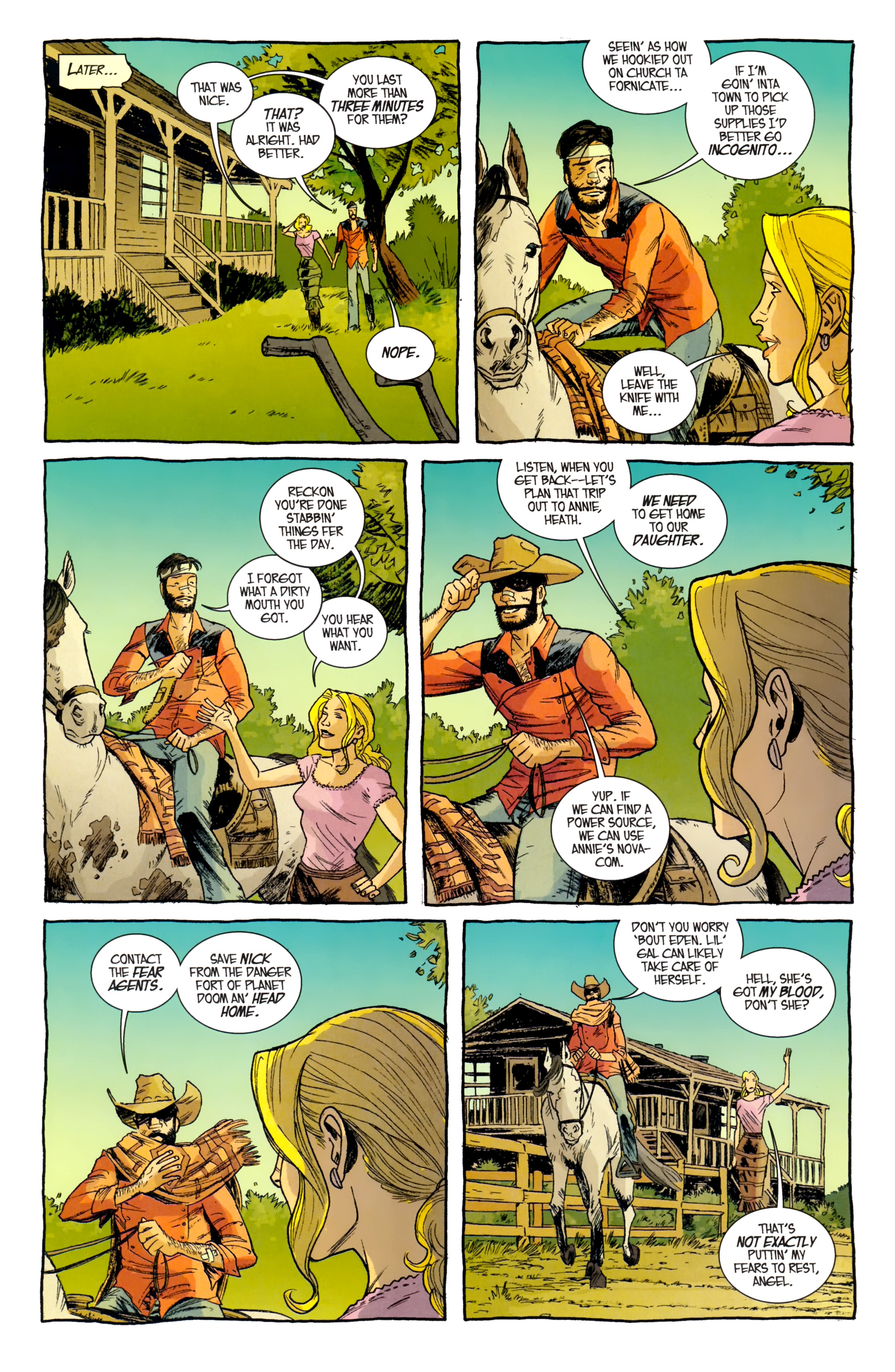 Read online Fear Agent comic -  Issue #24 - 8